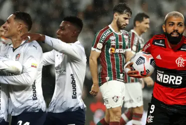 Flamengo apoyó a Liga de Quito y se burló de Fluminense previo a su nueva final