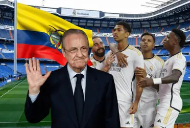 Florentino Pérez truncó la llegada de un ecuatoriano al Real Madrid