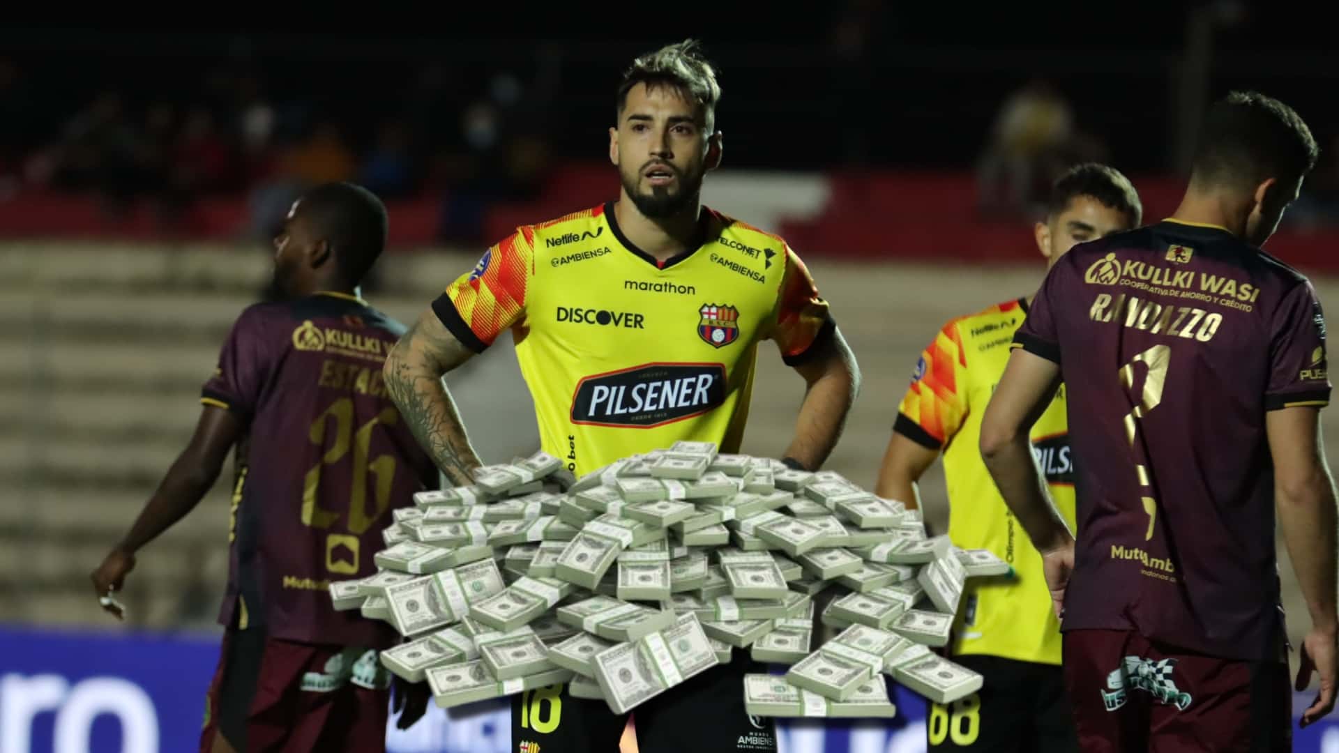 Francisco Fydriszewski ex delantero de Barcelona SC / Foto: API