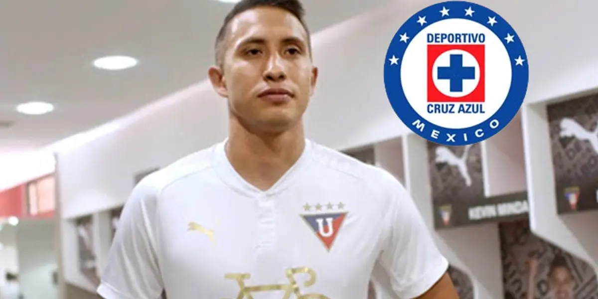 Franklin Guerra tendría oportunidad de salir de Liga de Quito, y Cruz Azul ya le puso una oferta sobre la mesa