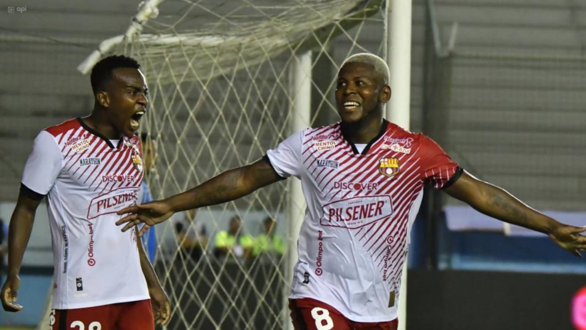 Gabriel Cortez y Jhonny Quiñónez / Foto tomada de: Ecuavisa