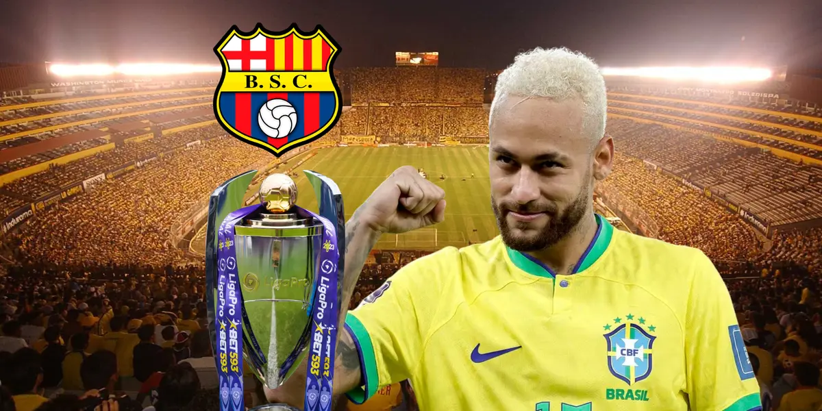 Ganó un título con Barcelona SC y le presentó su familia a Neymar