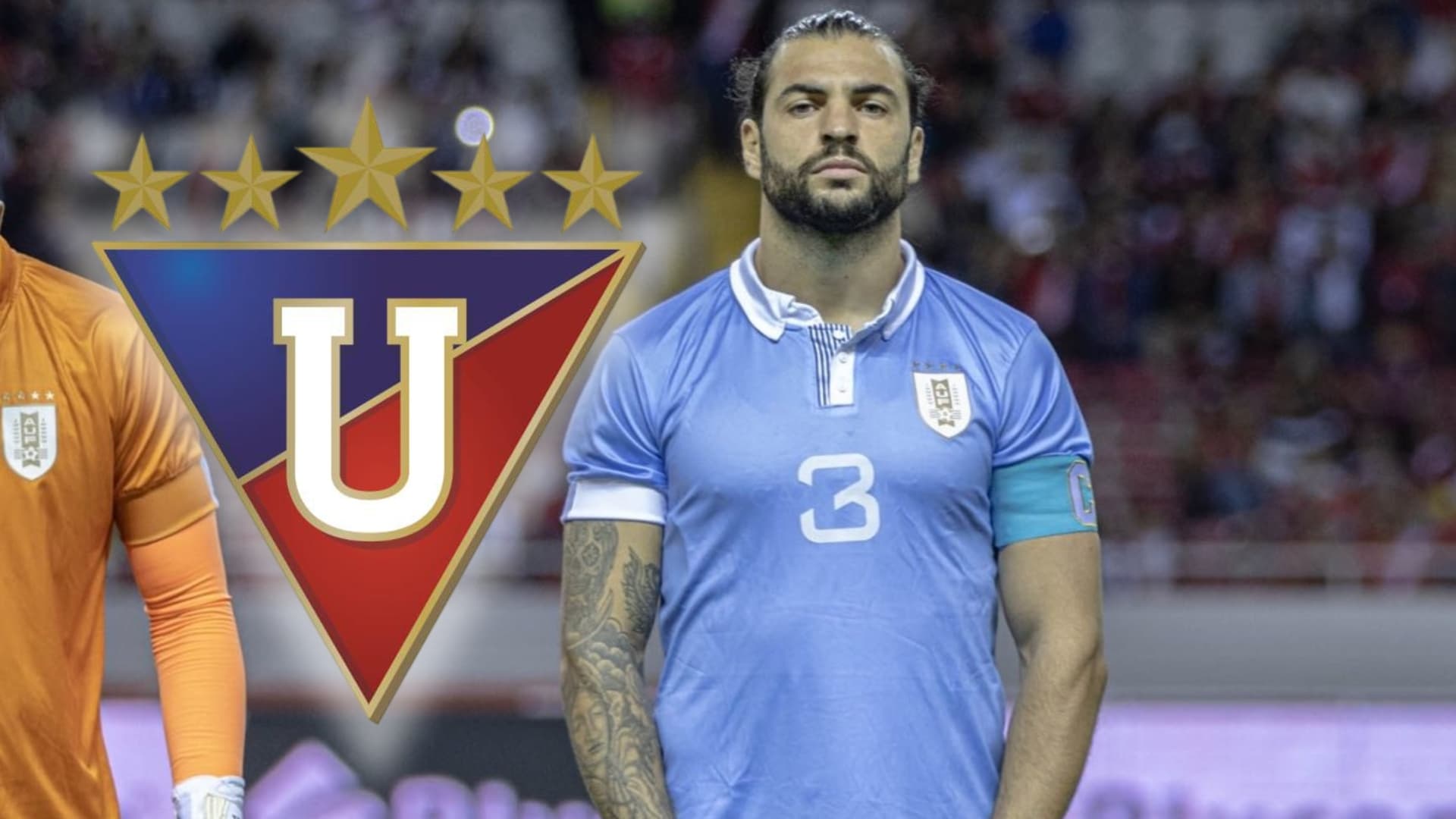 Gian Franco Allala durante su etapa en la Selección de Uruguay (Fuente: Cuenta X: Patricio Teran)