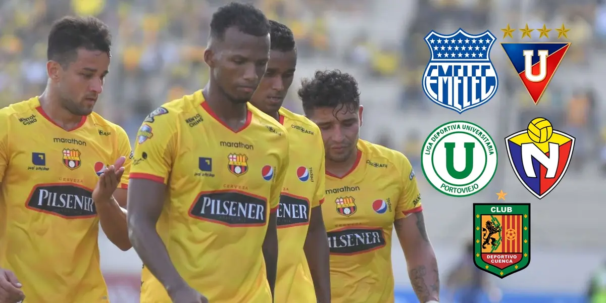 Goal reveló los plagios de los escudos, donde aparece otro club ecuatoriano además de BSC