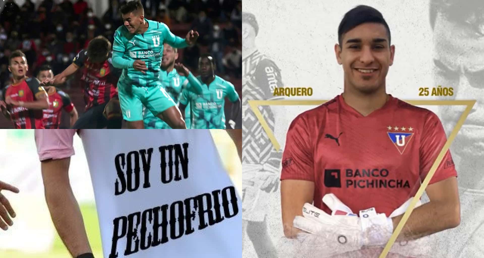 Gonzalo Falcón ha sido quien saca la cara por Liga de Quito, ante la impavidez de sus compañeros que cayeron en Cuenca y terminaron caminando