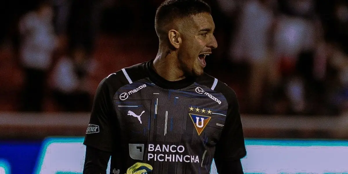 Gonzalo Falcón se dio a conocer en Liga de Quito, dando la talla para cubrir el puesto que dejó Gabbarini