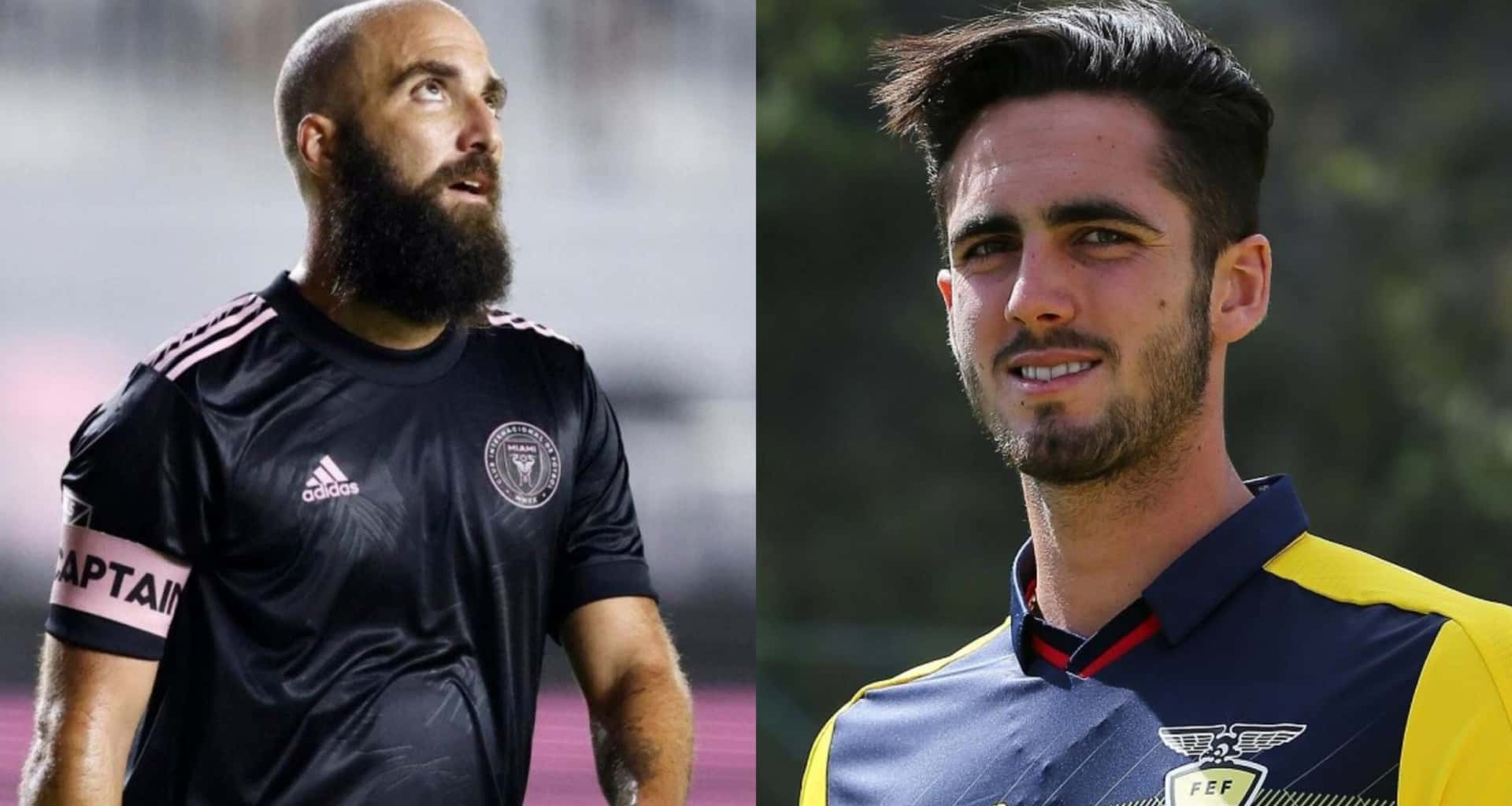 Gonzalo Higuaín es compañero de Leonardo Campana en el Inter Miami y son la delantera del club