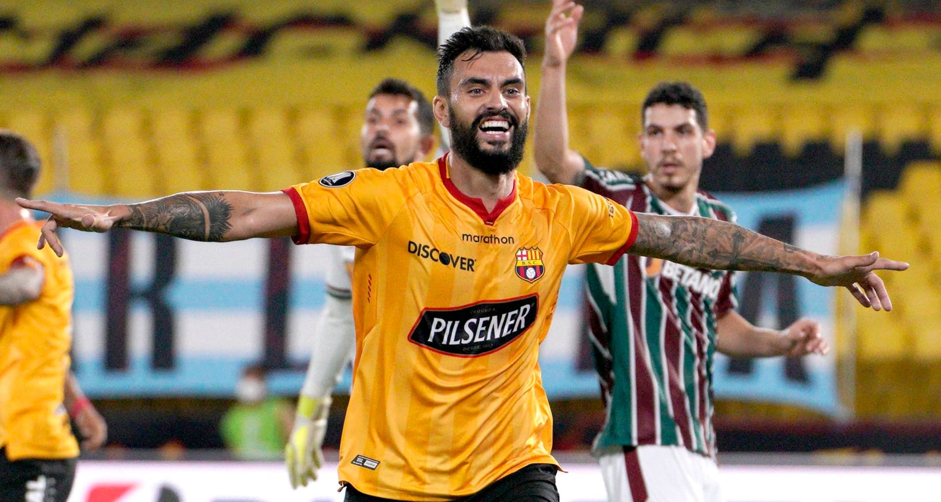 Gonzalo Mastriani llegó de Guayaquil City costando 400 mil dólares pero gracias a la vitrina que da Barcelona SC alcanzó una cifra récord en su carrera