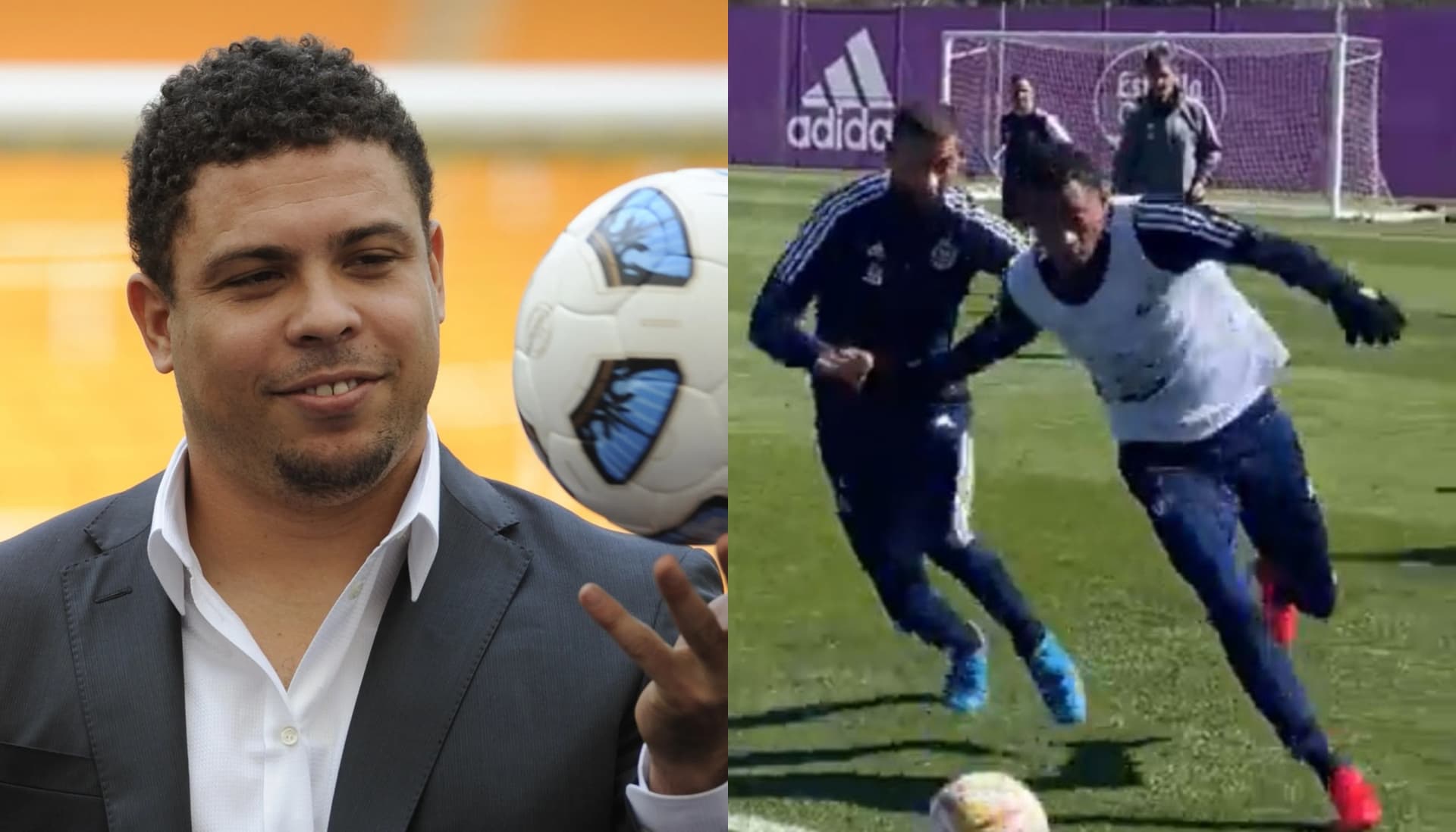 Gonzalo Plata demostró la razón por la que es titular en el Real Valladolid, no deja nada en los entrenamientos