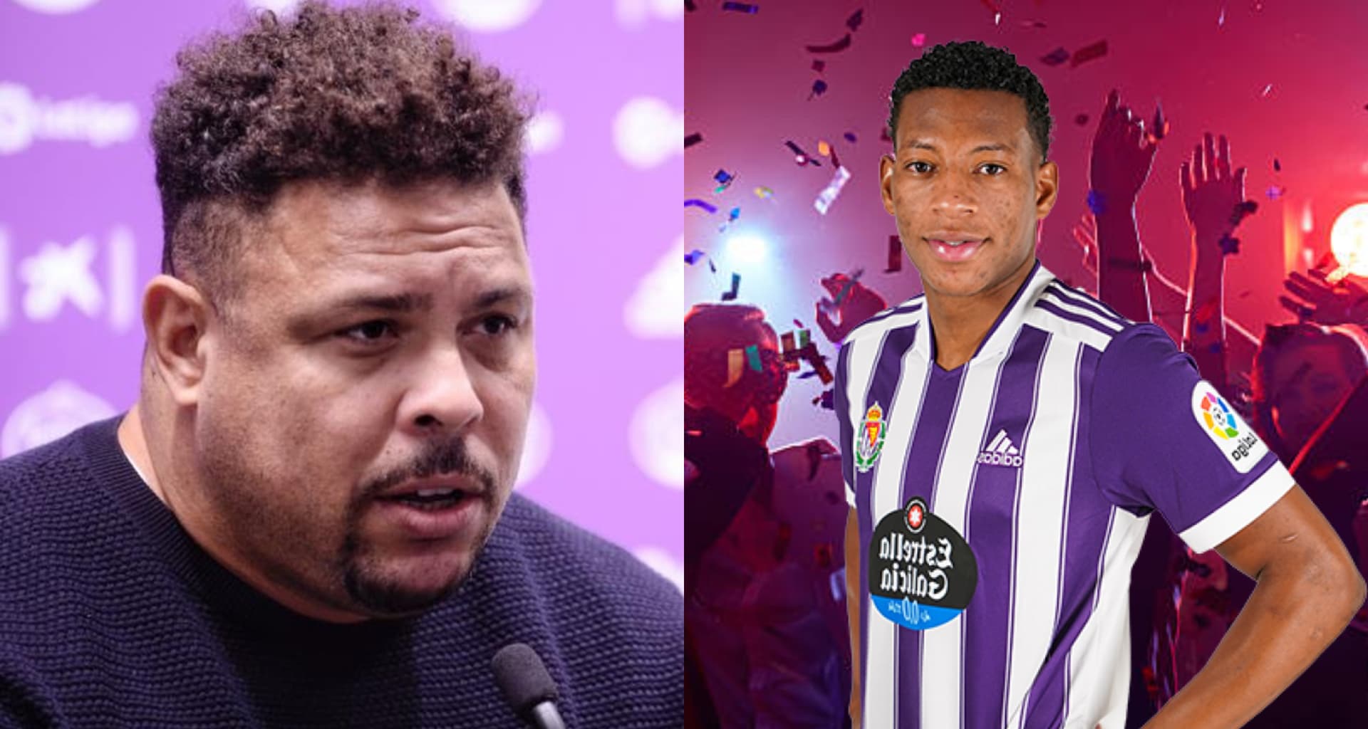 Gonzalo Plata demostró que está enfocado en el equipo y también su compromiso con Ronaldo Nazario
