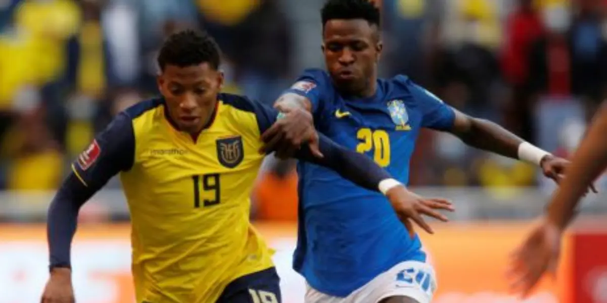 Gonzalo Plata fue quien más dribló en el partido Ecuador vs Brasil. Vinicius Junior se quedó corto