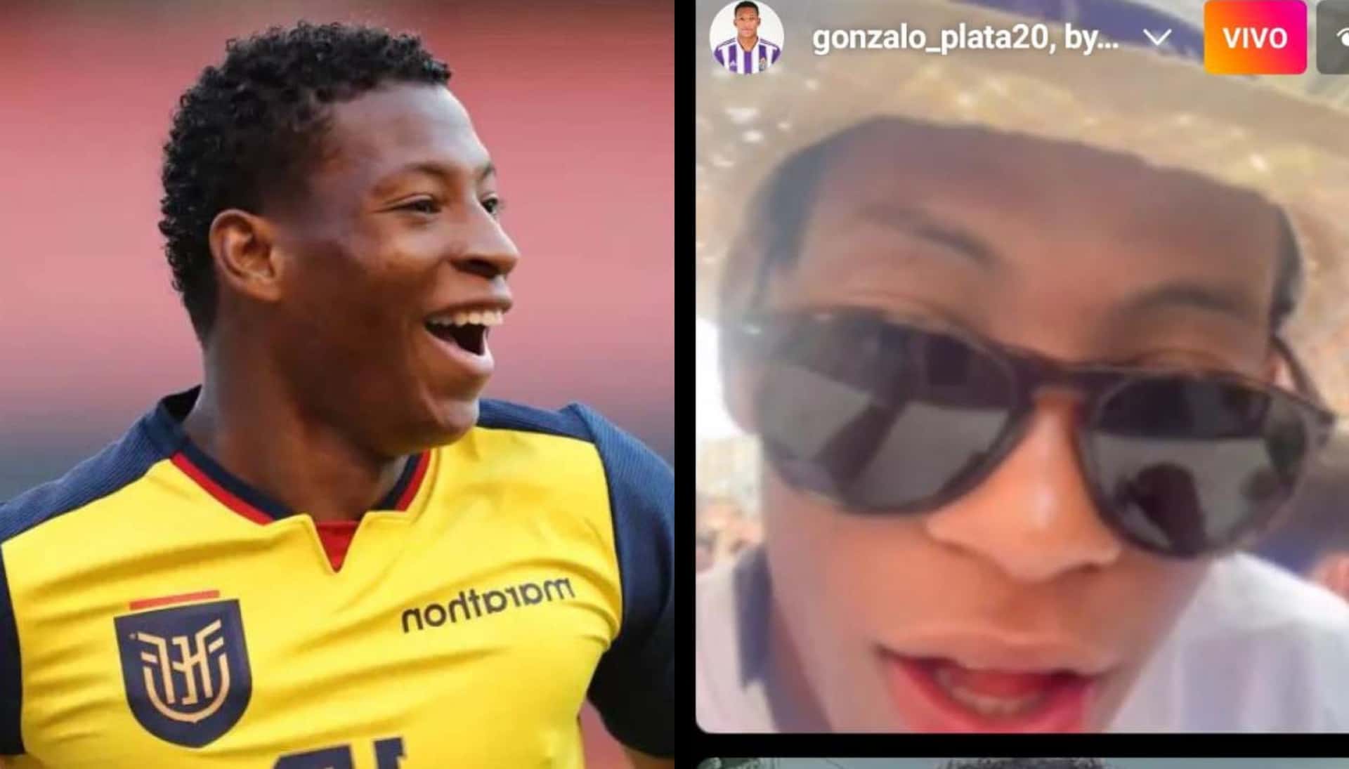 Gonzalo Plata hizo un directo junto a Byron Castillo y reveló el barrio donde vivía