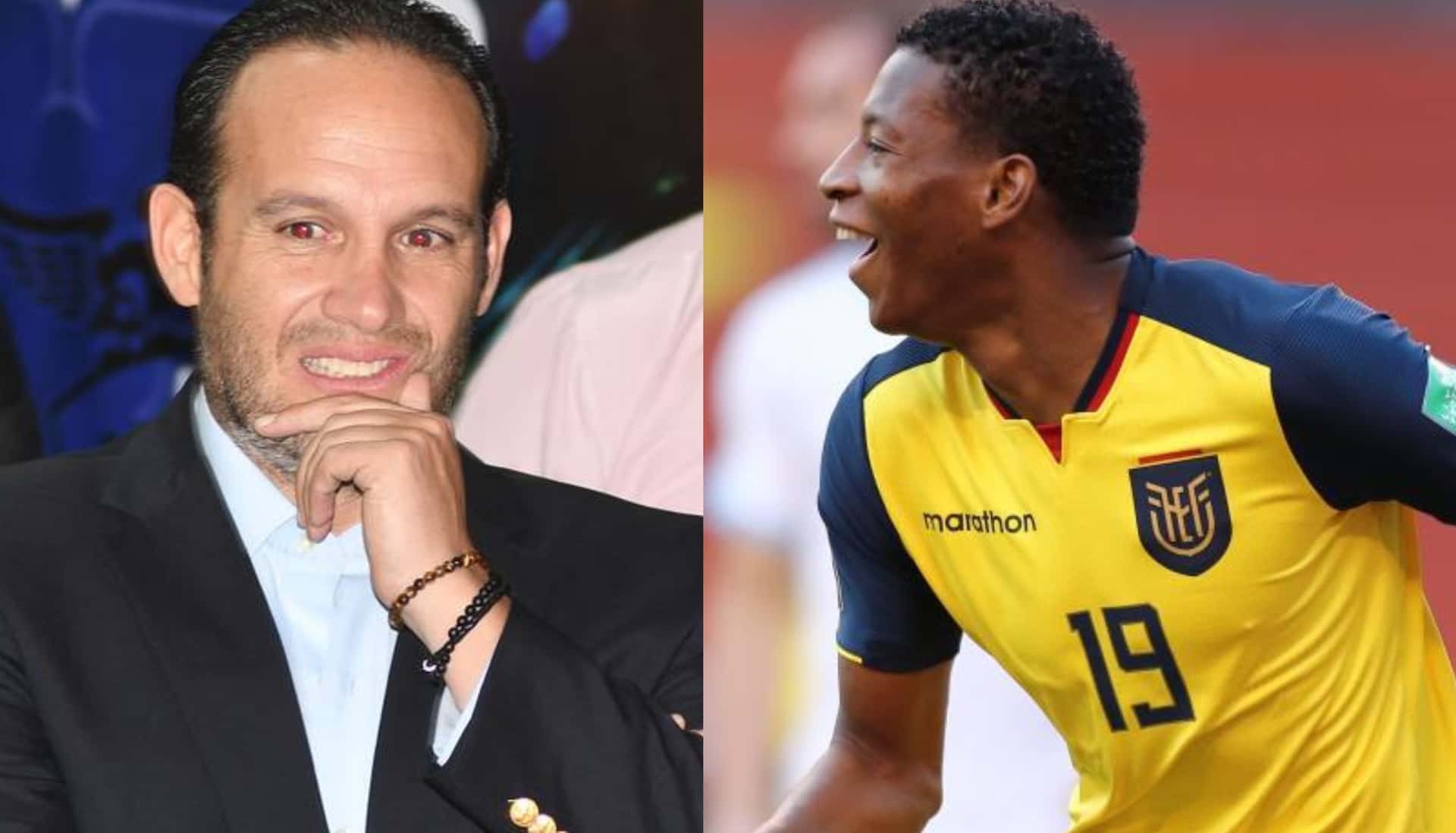 Gonzalo Plata le hizo un pedido especial al presidente de la FEF luego del partido contra Argentina