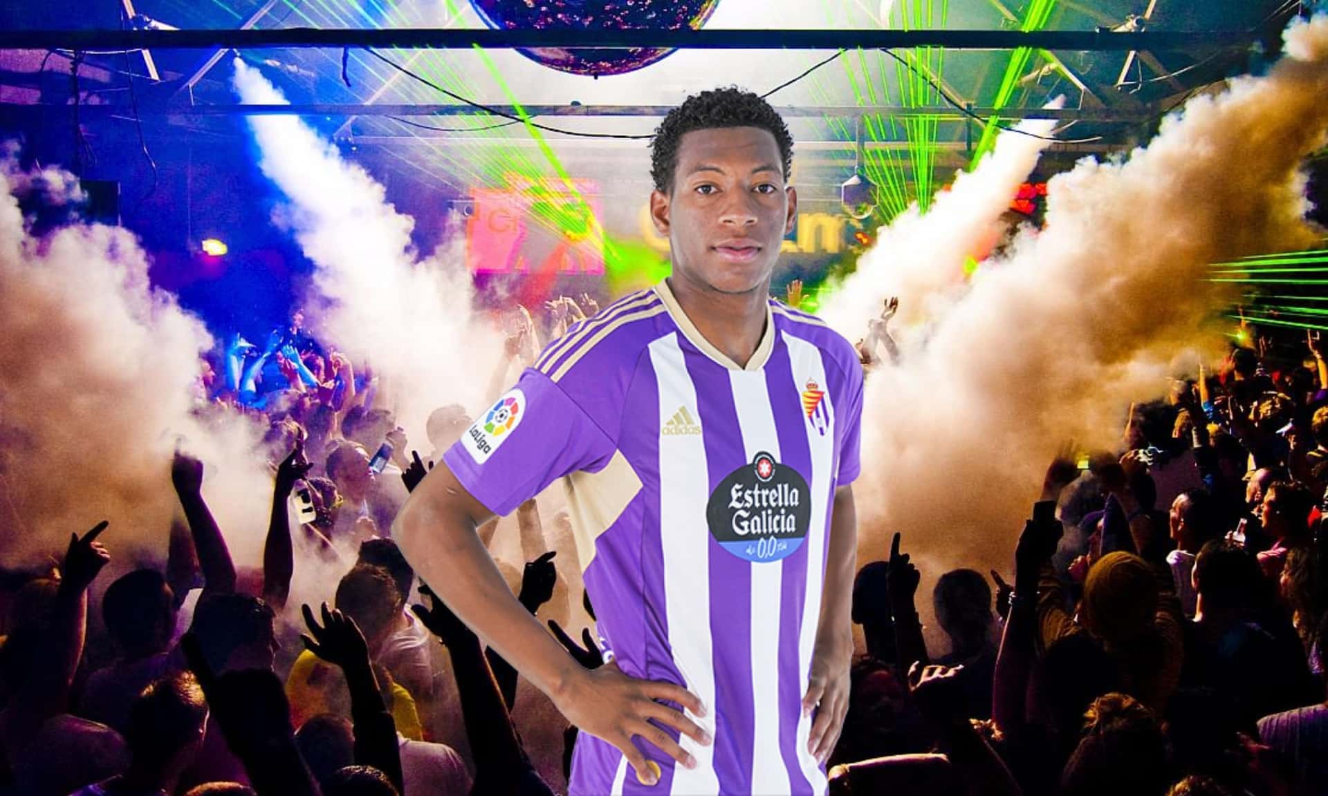 Gonzalo Plata no se recupera de su lesión y fue captado bailando con el Real Valladolid