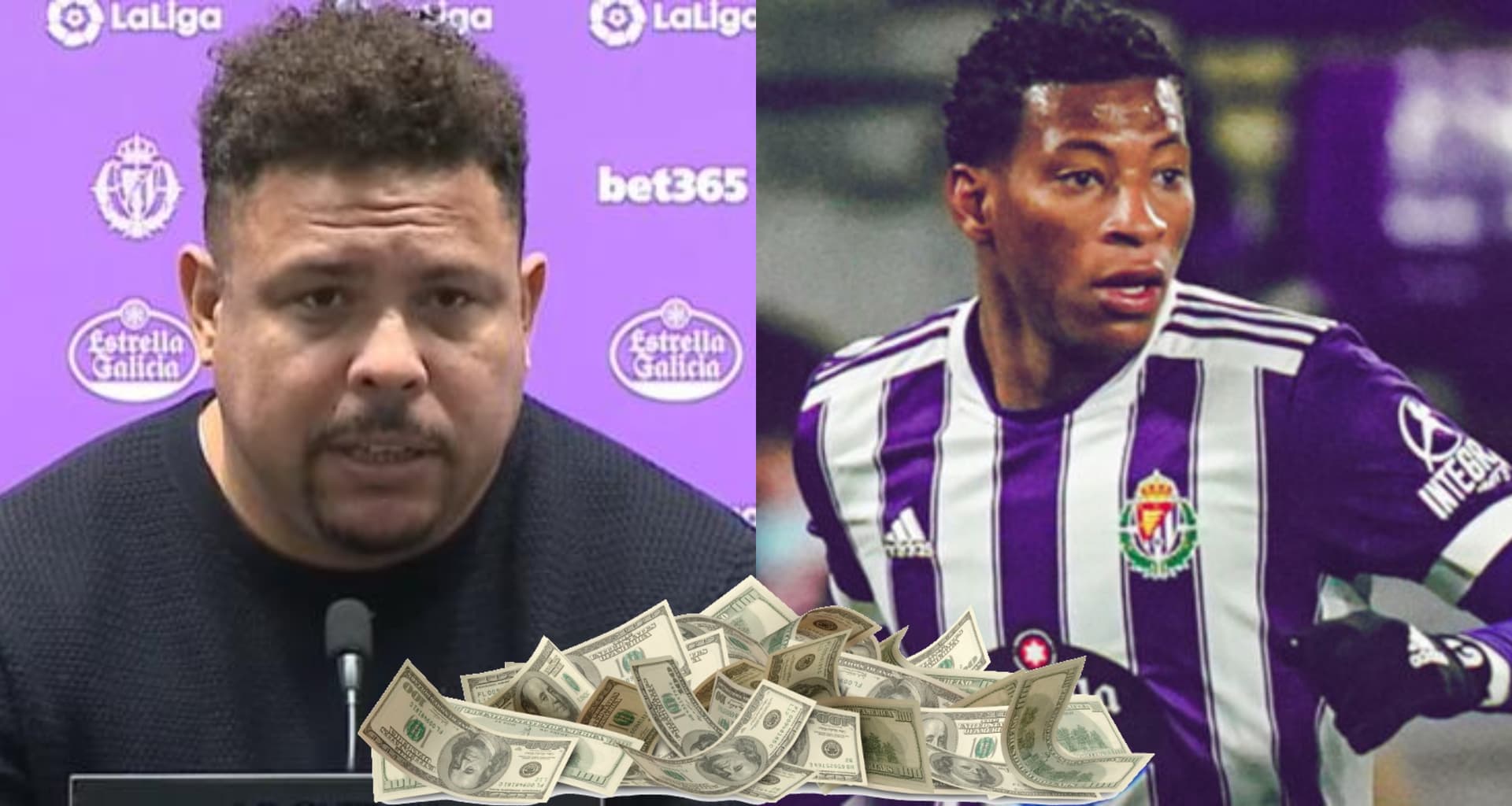 Gonzalo Plata sigue moviéndose en el mercado español. Real Valladolid lo quiere retener pero es el jugador más caro que tiene Ronaldo