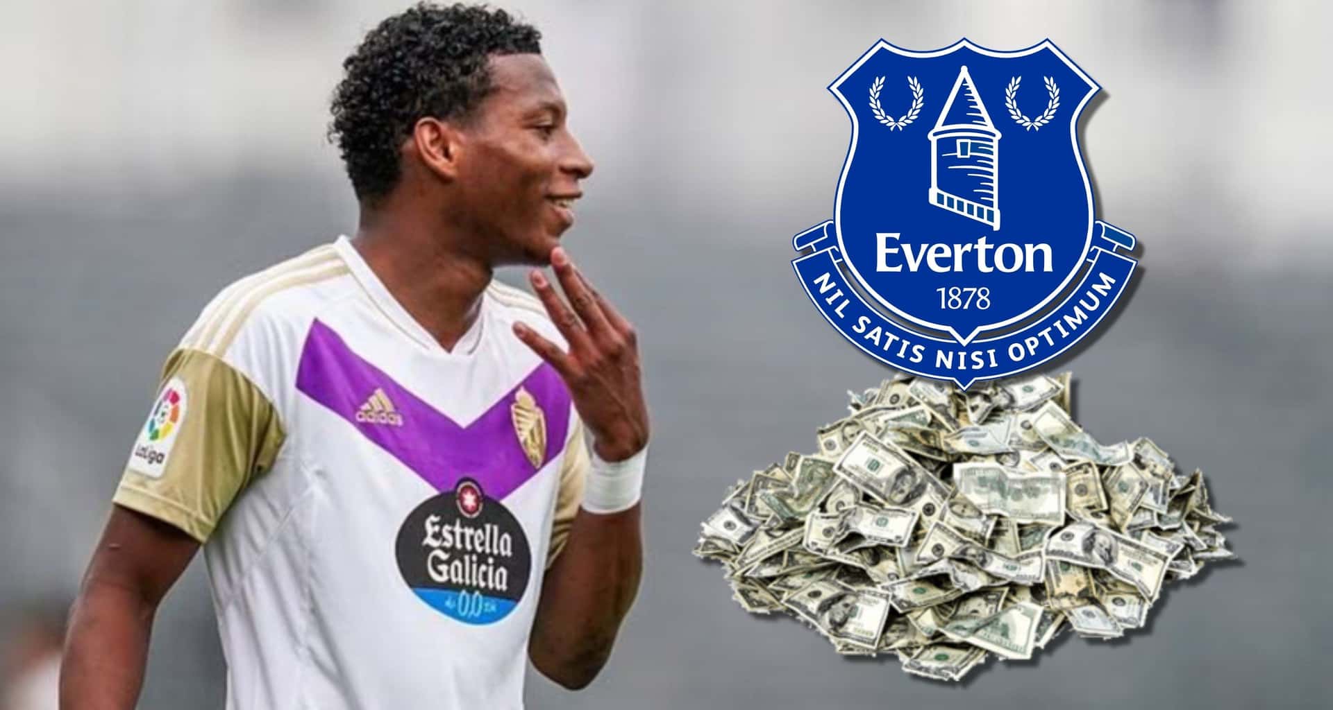 Gonzalo Plata tiene opción para jugar en el Everton de la Premier League, luego de sus grandes actuaciones en Real Valladolid