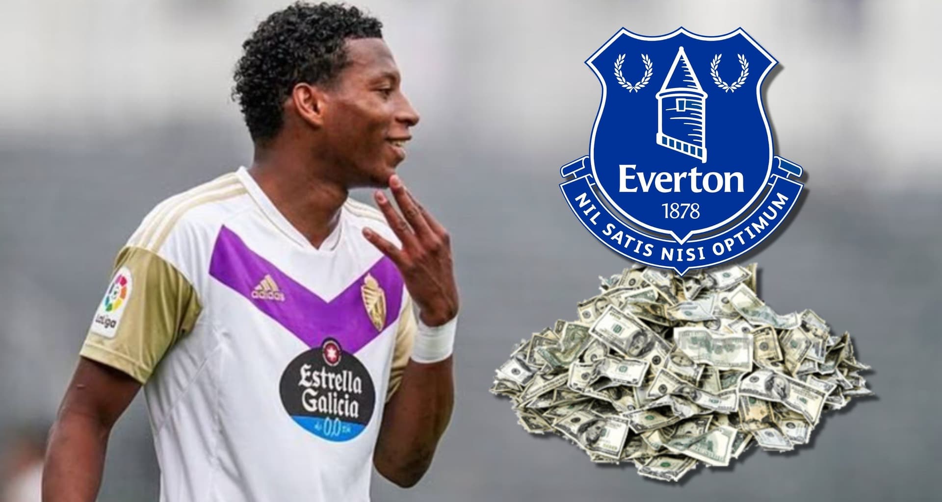 Gonzalo Plata tiene opción para jugar en el Everton de la Premier League, luego de sus grandes actuaciones en Real Valladolid