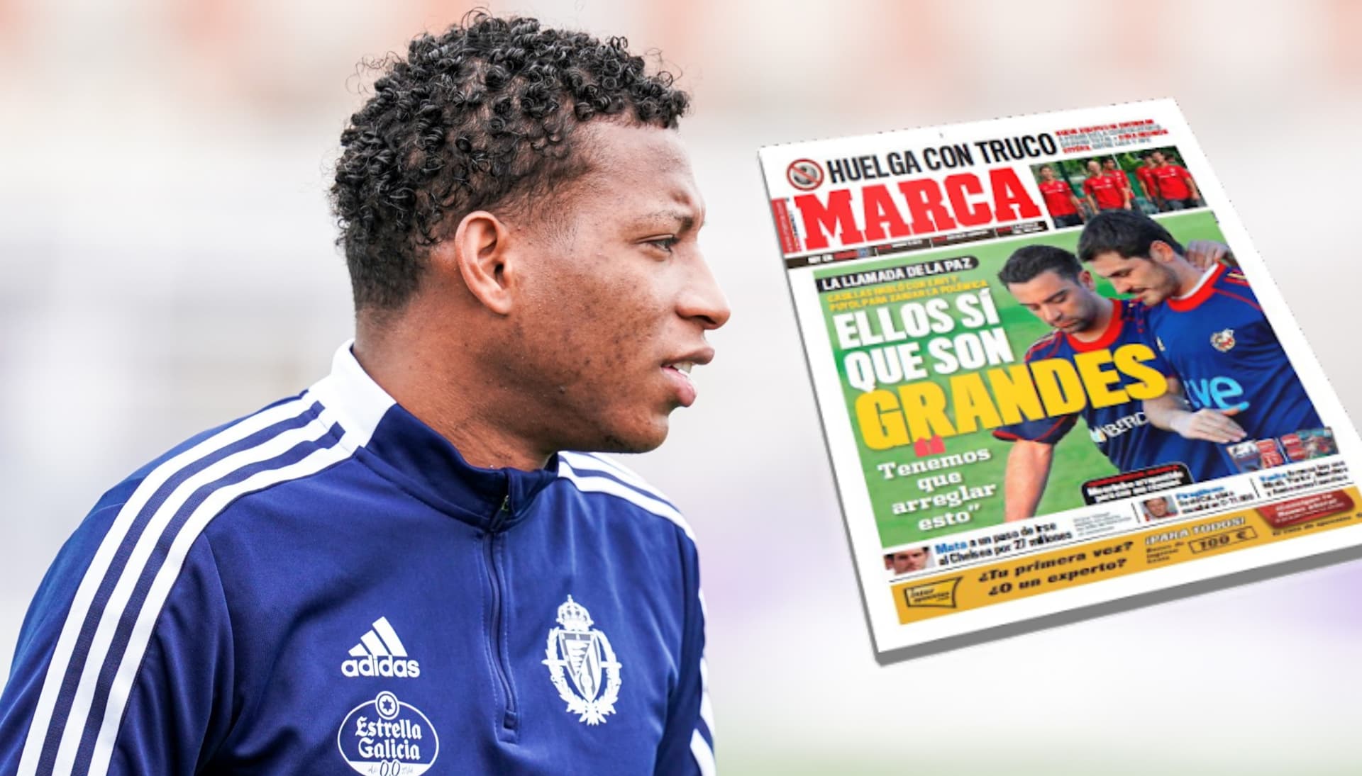 Gonzalo Plata volvió a ser titular en el Real Valladolid y la prensa española se hizo eco de la asistencia del ecuatoriano