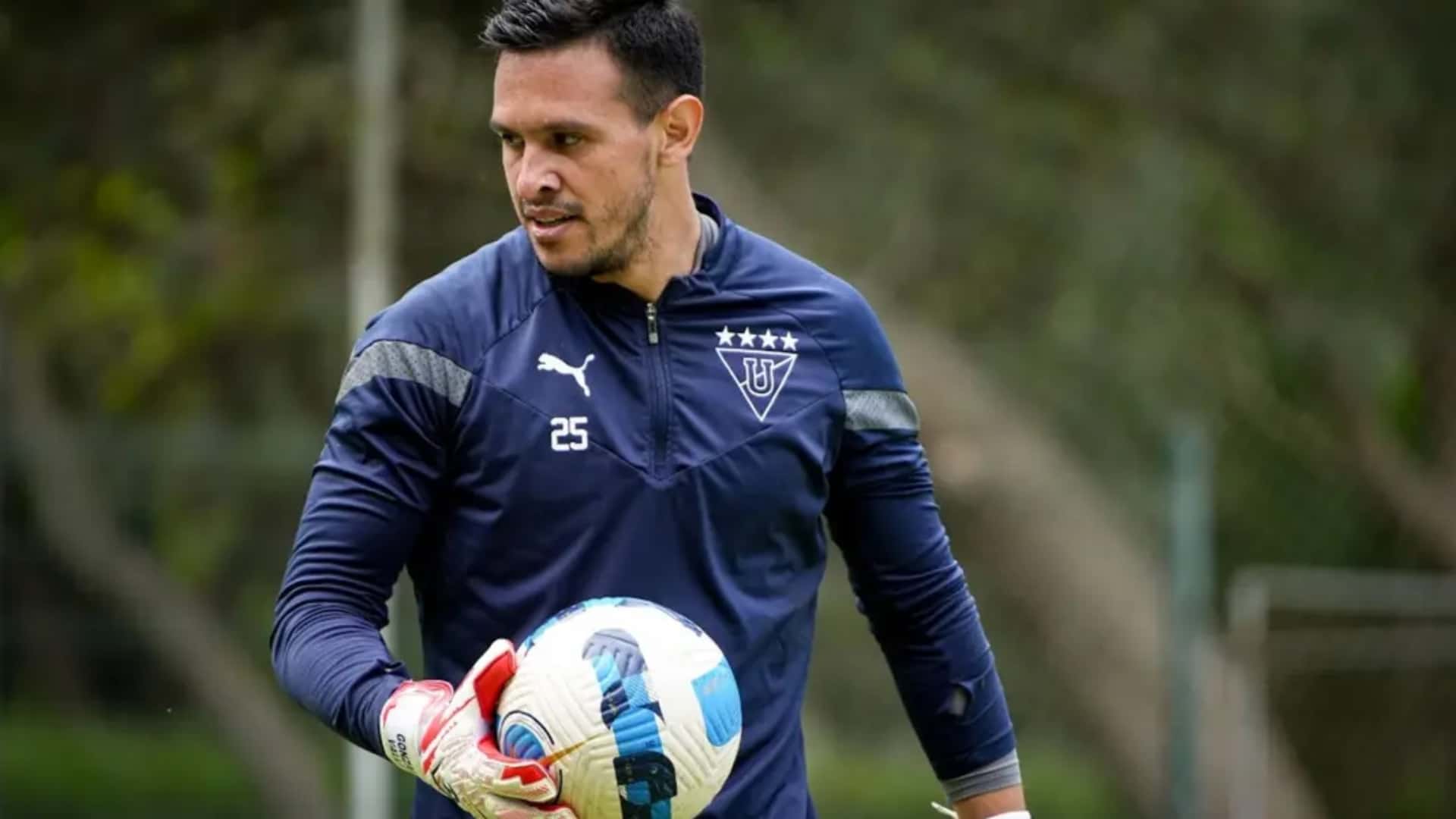 Gonzalo Valle portero de Liga de Quito