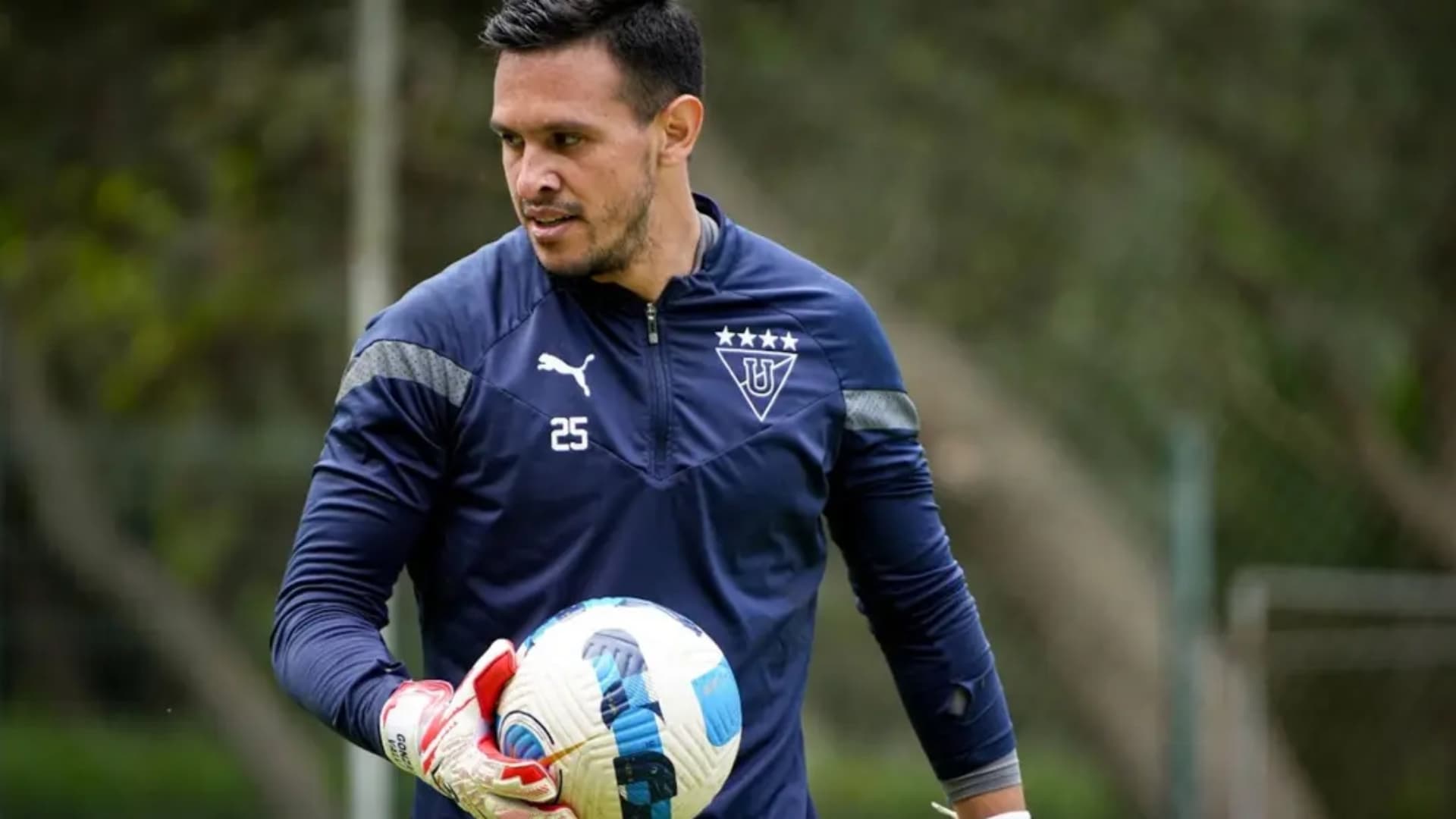 Gonzalo Valle portero de Liga de Quito