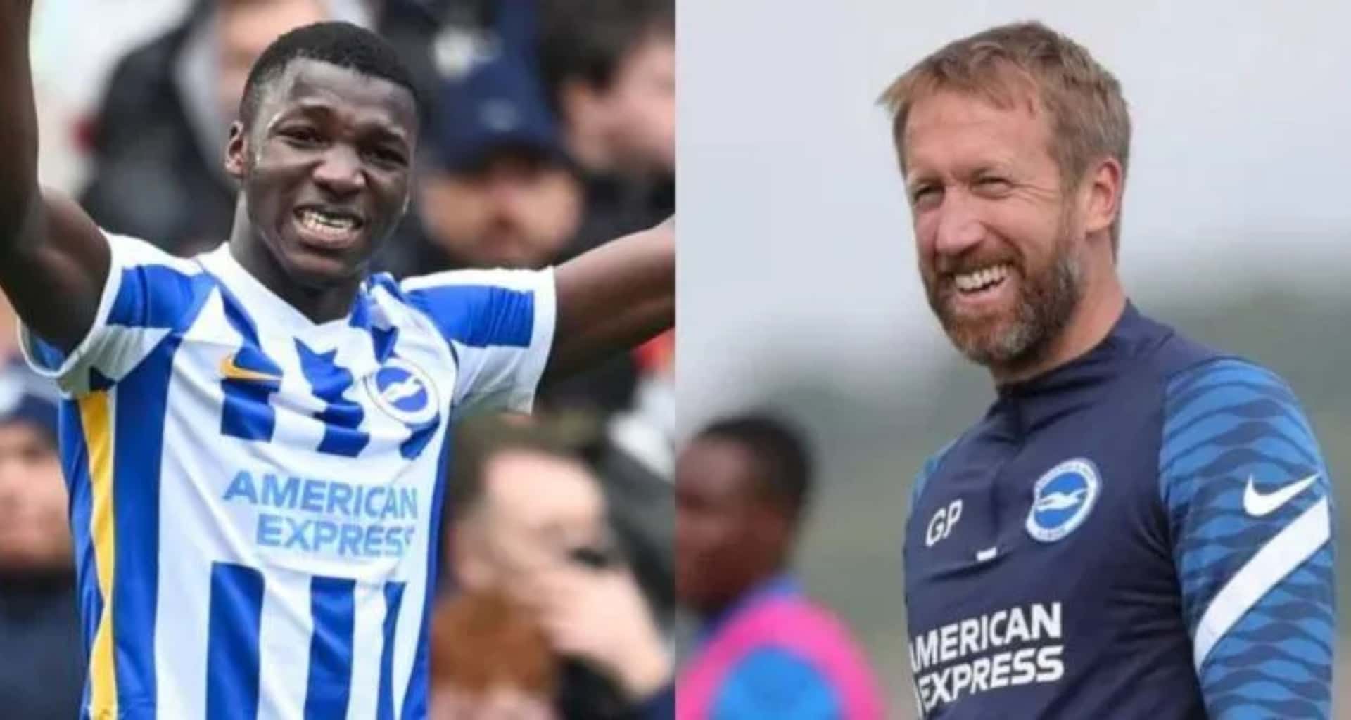 Graham Potter está a una firma de Chelsea pero se dio con la piedra en los dientes con respecto a Moisés Caicedo. Esto dijo