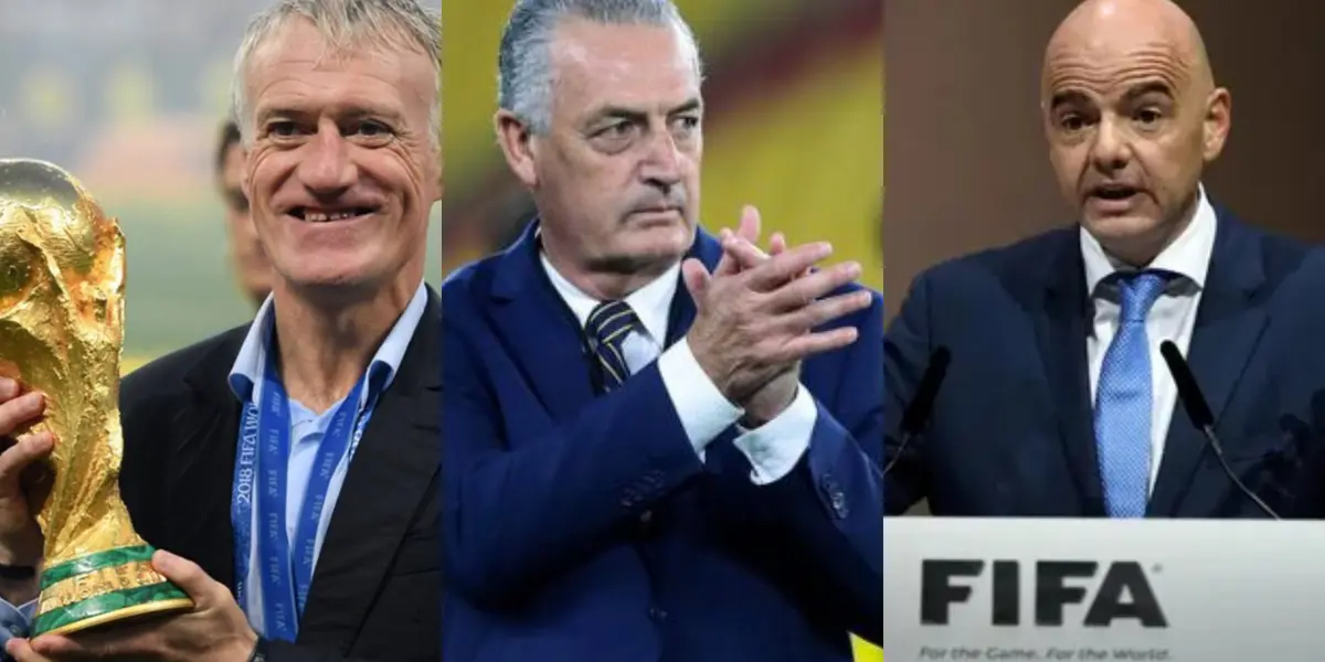 Gustavo Alfaro confesó que tuvo una charla con el presidente de la FIFA y otros entrenadores de la talla de Didier Deschamps