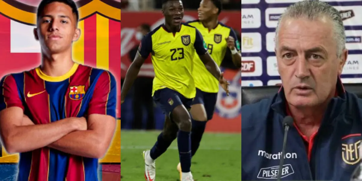 Gustavo Alfaro dio a conocer la lista de convocados para el amistoso de la Selección Ecuatoriana y la gran sorpresa es Diego Almeida, juvenil del FC Barcelona. Y hay más sorpresas
