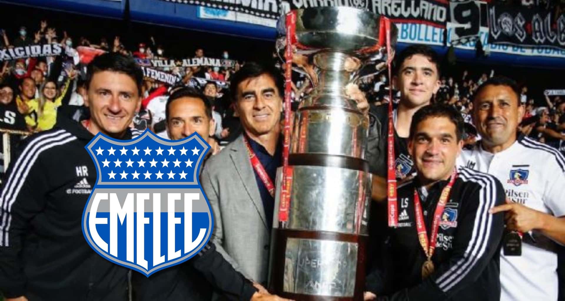 Gustavo Quinteros sigue cosechando triunfos ya que fue campeón con Colo Colo y lo han contactado desde Emelec para traerlo de vuelta