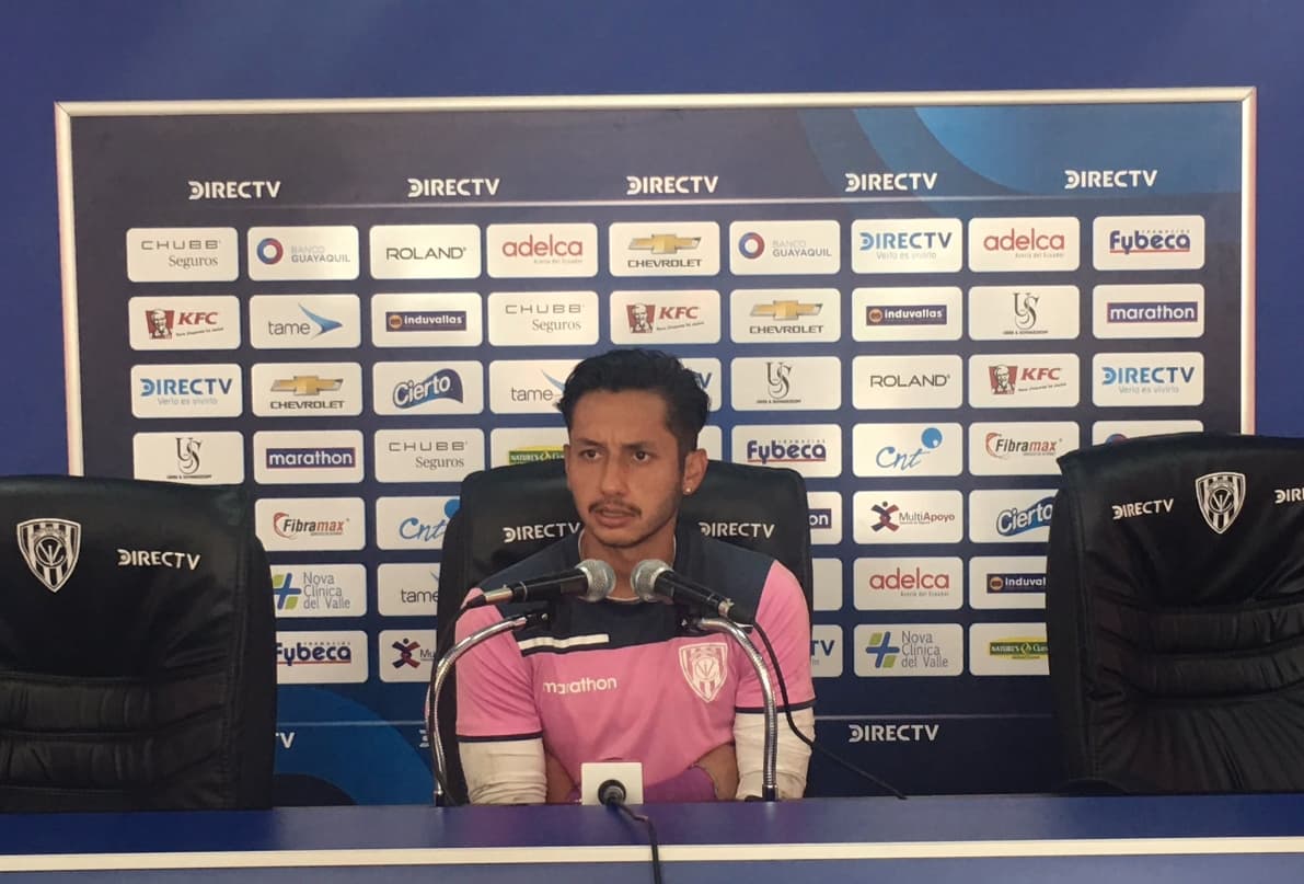 Hamilton Piedra no juega en independiente desde Marzo