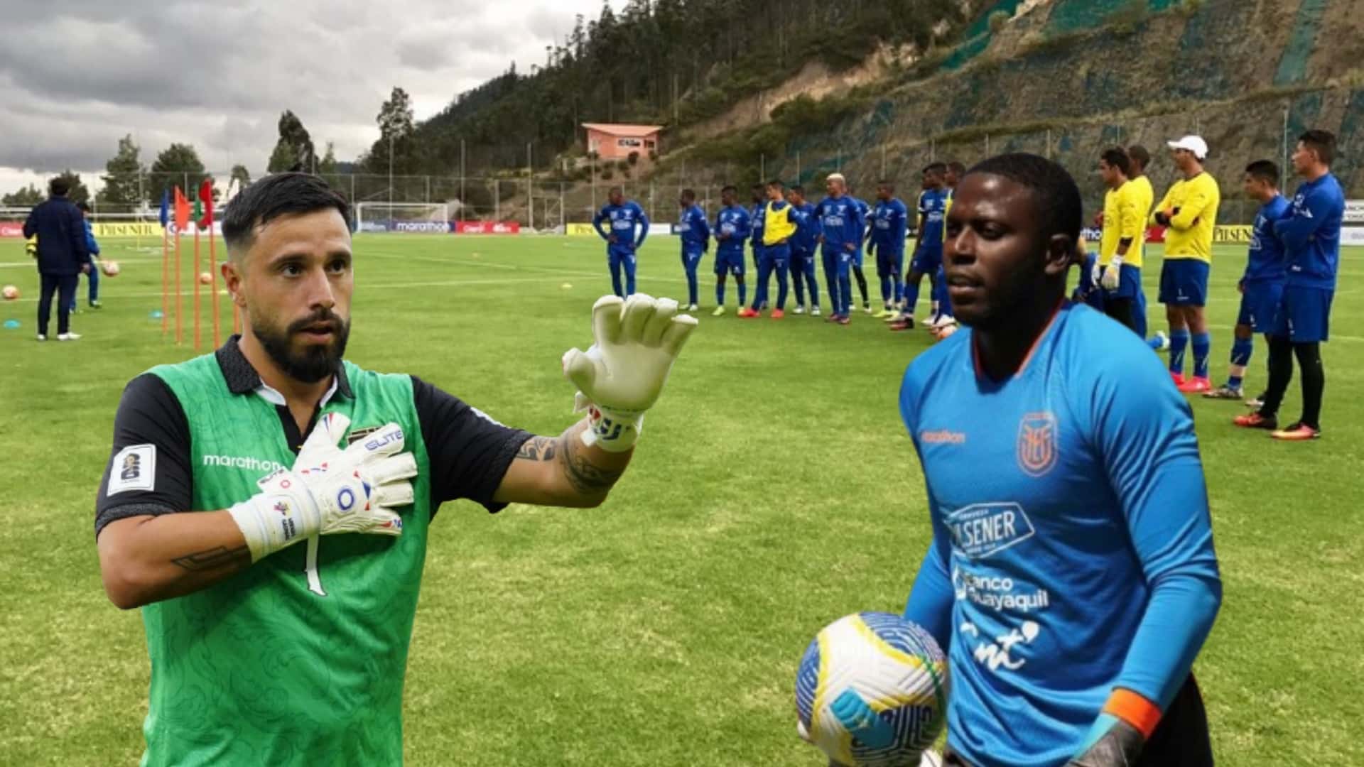 Hernán Galíndez y Moisés Ramírez / Foto de: El Futbolero Ecuador