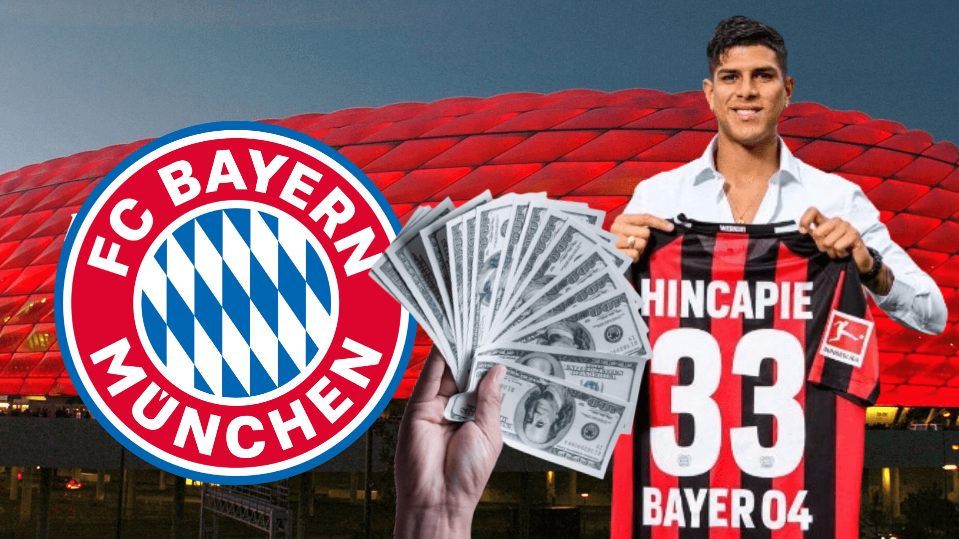 Hincapié gana $3,4 millones l Foto tomada de: Bayern Múnich/El Universo/Metro/Wikipedia