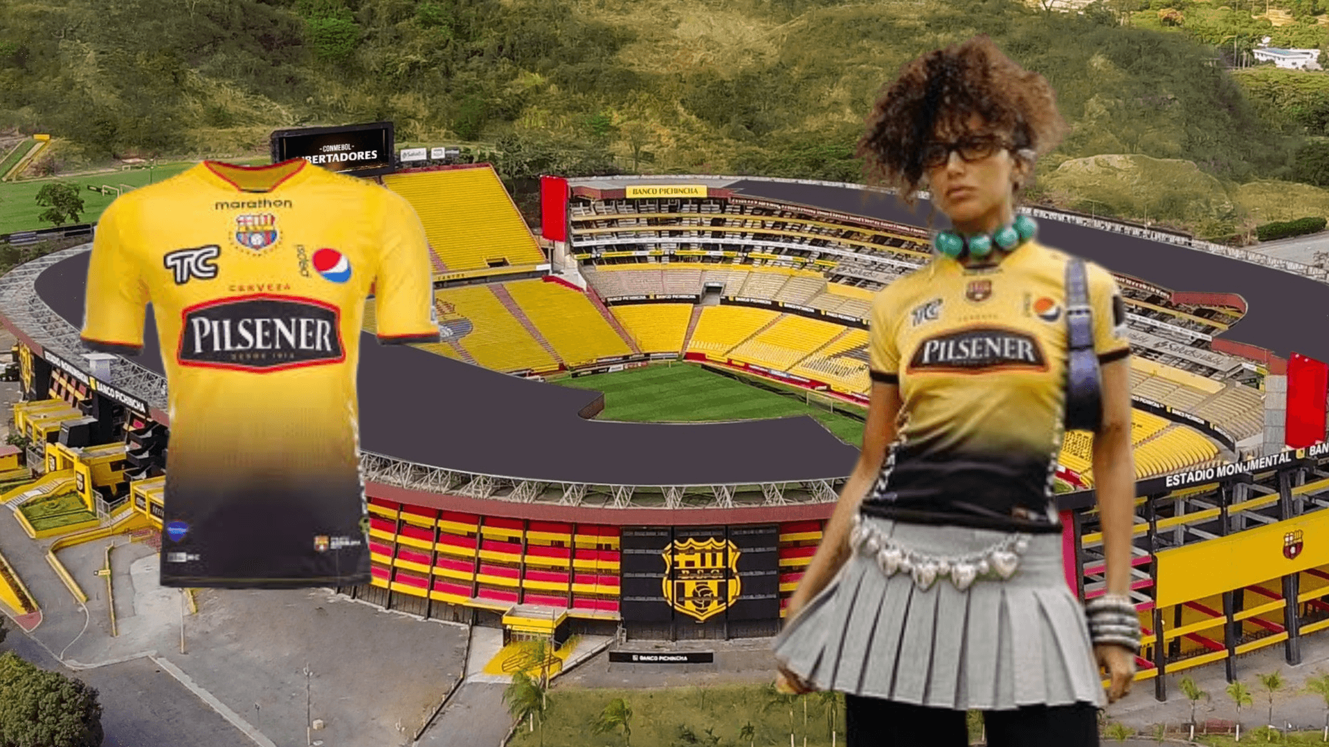 Huda Sahinn (Foto tomada de: Barcelona SC/Pause Magazine)