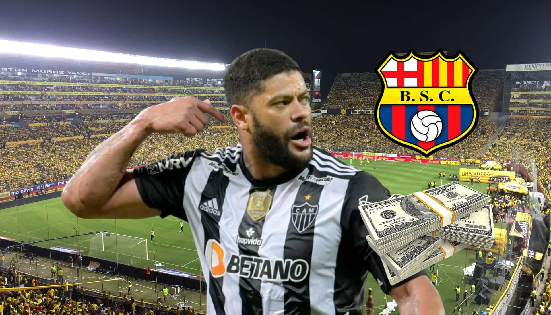 Hulk suena en Barcelona SC con miras a este 2024.