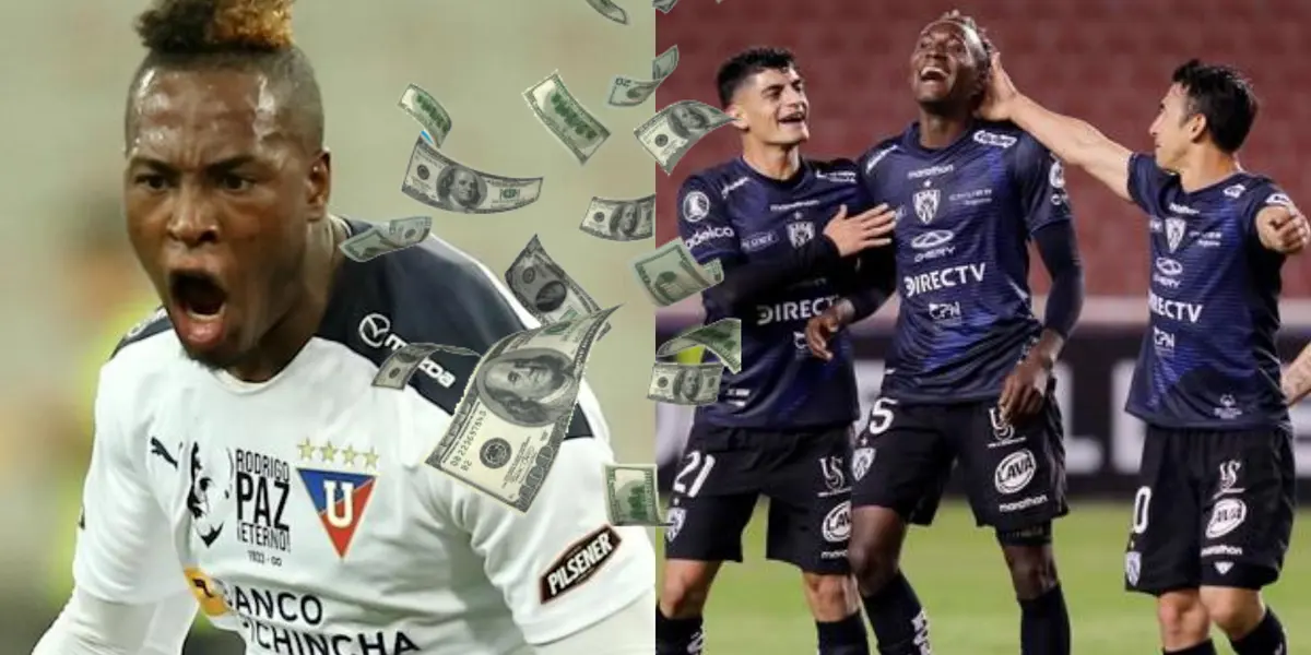 Independiente del Valle tiene el dinero suficiente para contratar jugadores que quieren otros equipos como Liga de Quito. Ya pasó antes con Barcelona SC