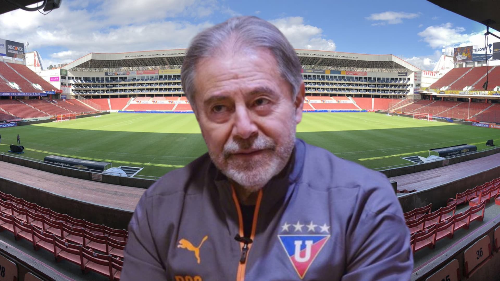 Isaac Álvarez dirigente de LDU