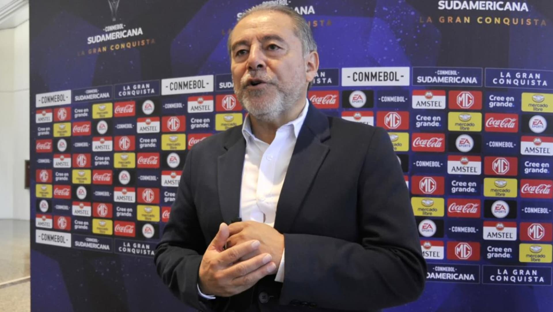 Isaac Álvarez dirigente de Liga de Quito