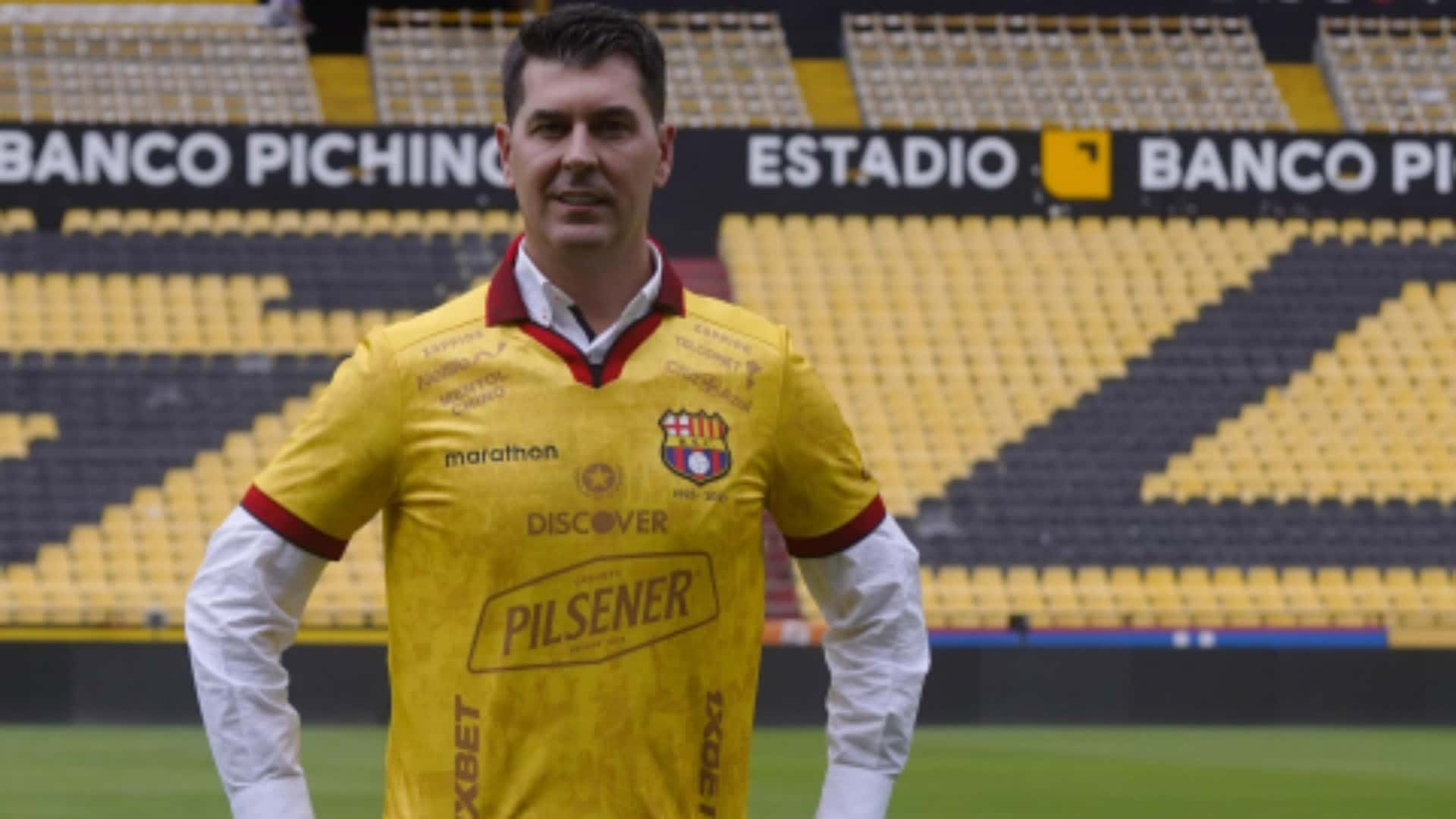 Ismael Rescalvo entrenador de Barcelona SC