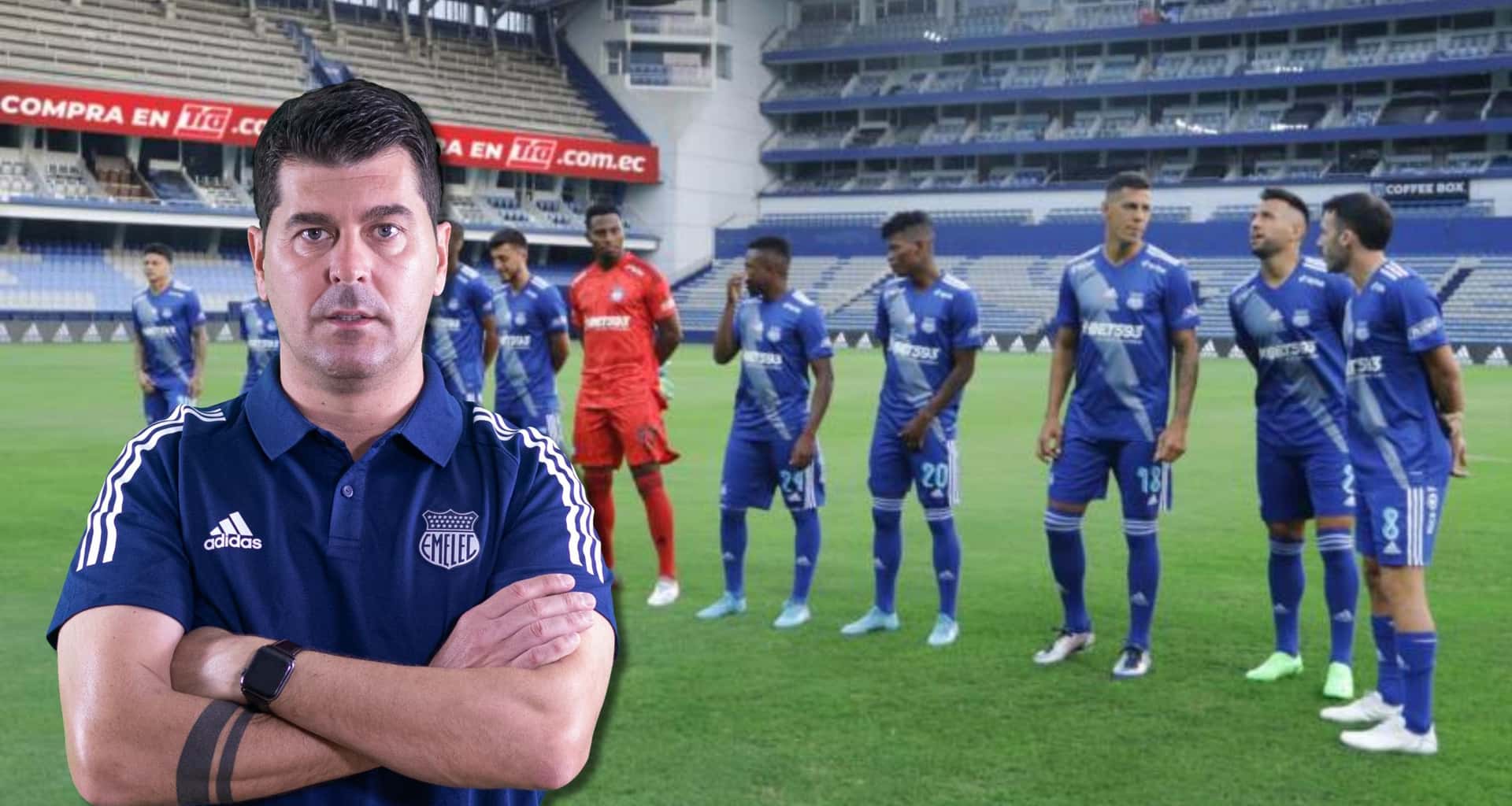 Ismael Rescalvo es quien tiene a Emelec con disgustos y sinsabores. Mientras que en las formativas los muchachos vuelan