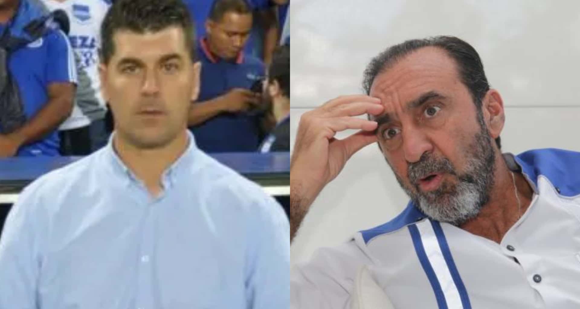 Ismael Rescalvo tuvo un momento de tensión luego que mandó a callar y se encaró con los hinchas de Emelec en Cuenca