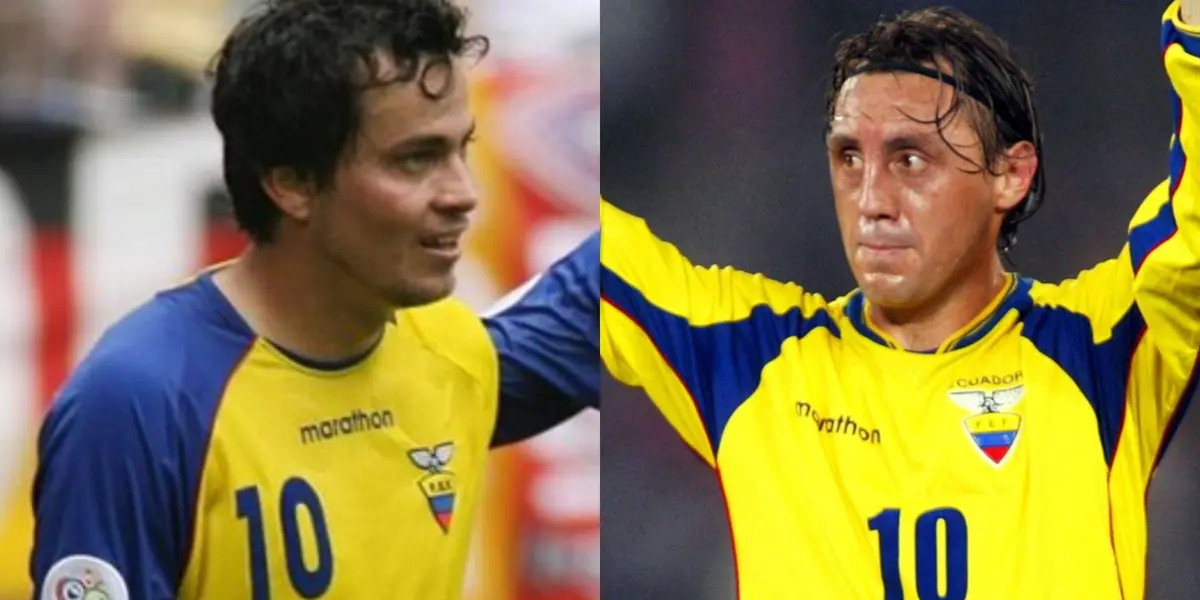 Iván Kaviedes y Álex Aguinaga llevaron la histórica 10 de la Selección Ecuatoriana y mira quién portará ahora para el Mundial de Qatar