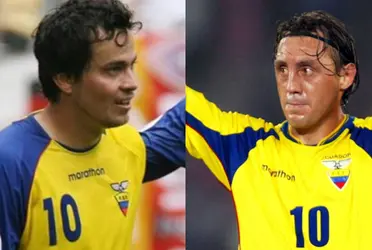 Iván Kaviedes y Álex Aguinaga llevaron la histórica 10 de la Selección Ecuatoriana y mira quién portará ahora para el Mundial de Qatar