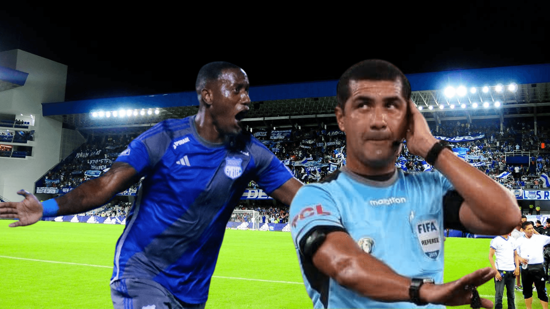 Jaime Ayoví arremetió contra el arbitraje en el inicio de la Liga Pro