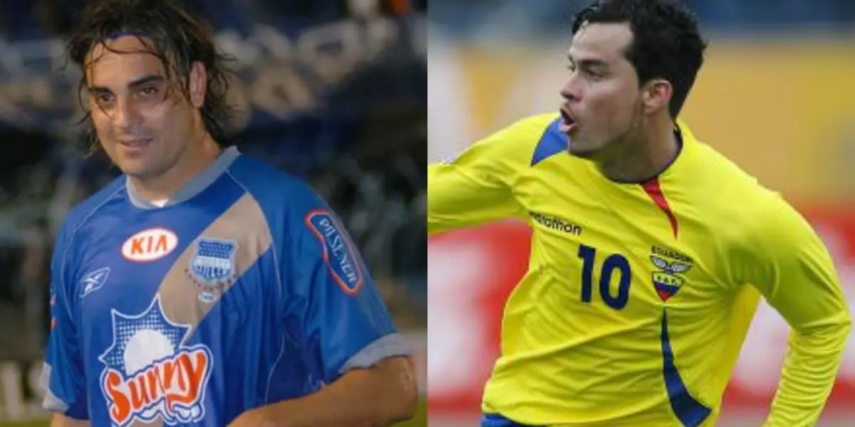 Jaime Iván Kaviedes llegó a ser goleador mundial y Carlos Juárez lo tuvo de compañero en sus inicios