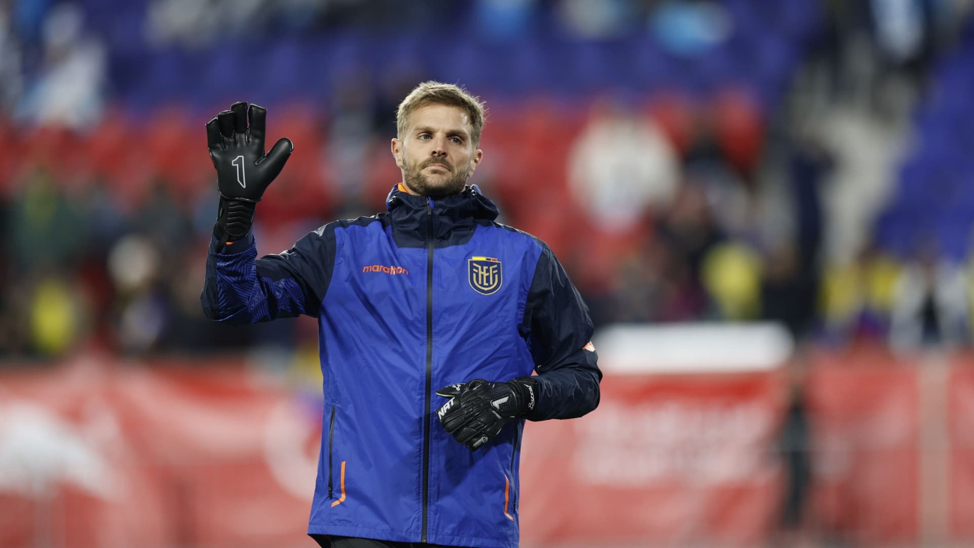 Javier Burrai en la Selección Ecuatoriana / Foto tomada de: API