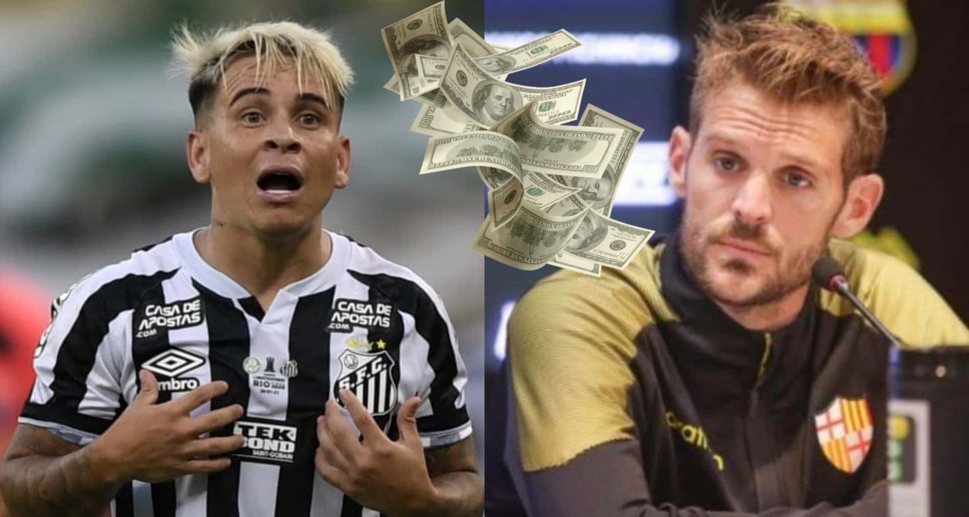 Javier Burrai es del poder de Barcelona SC y ante cualquier interés, sea de Santos u otro club, deben negociar con el club su millonario pase
