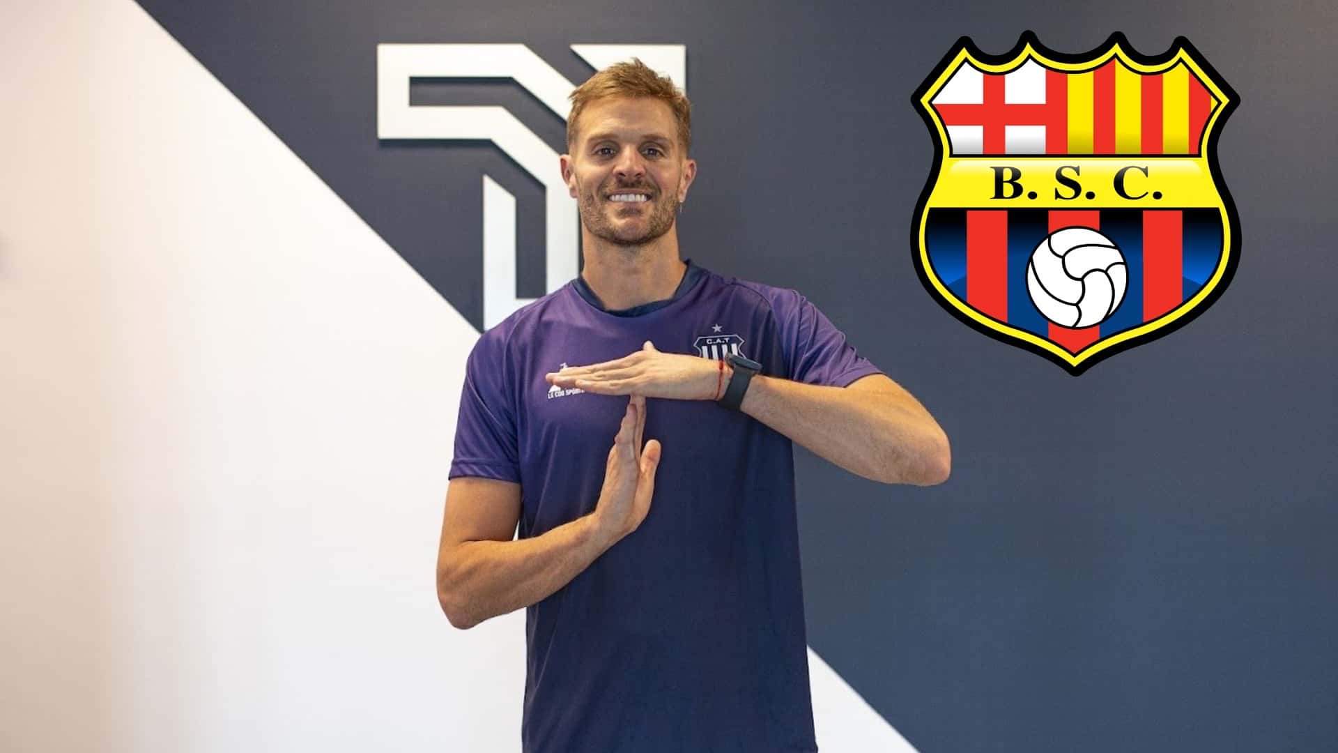 Javier Burrai y Barcelona SC / Foto de: El Futbolero Ecuador