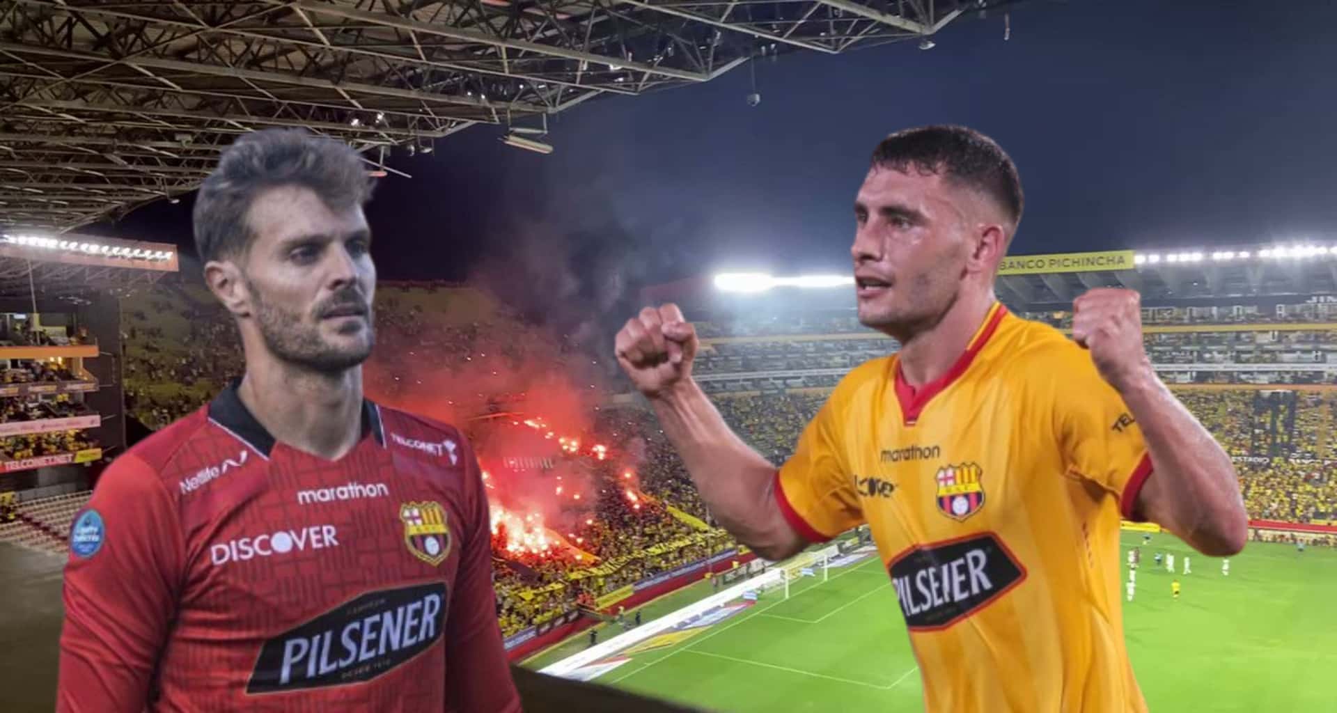 Javier Burrai y Emmanuel Martínez / Foto de: El Futbolero Ecuador