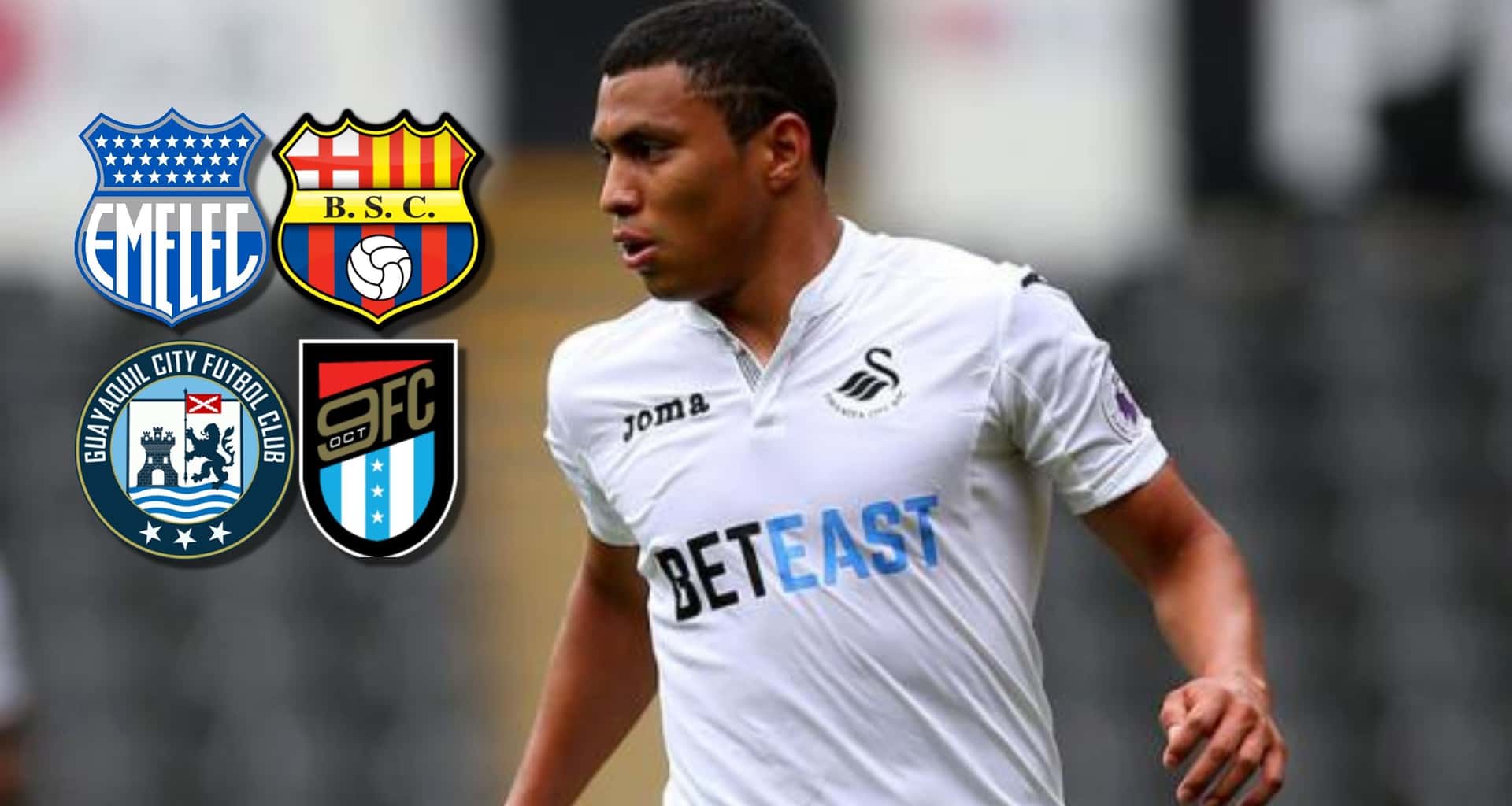Jefferson Montero ya está en el país luego de terminar contrato con Gallos Blancos y visitó este equipo