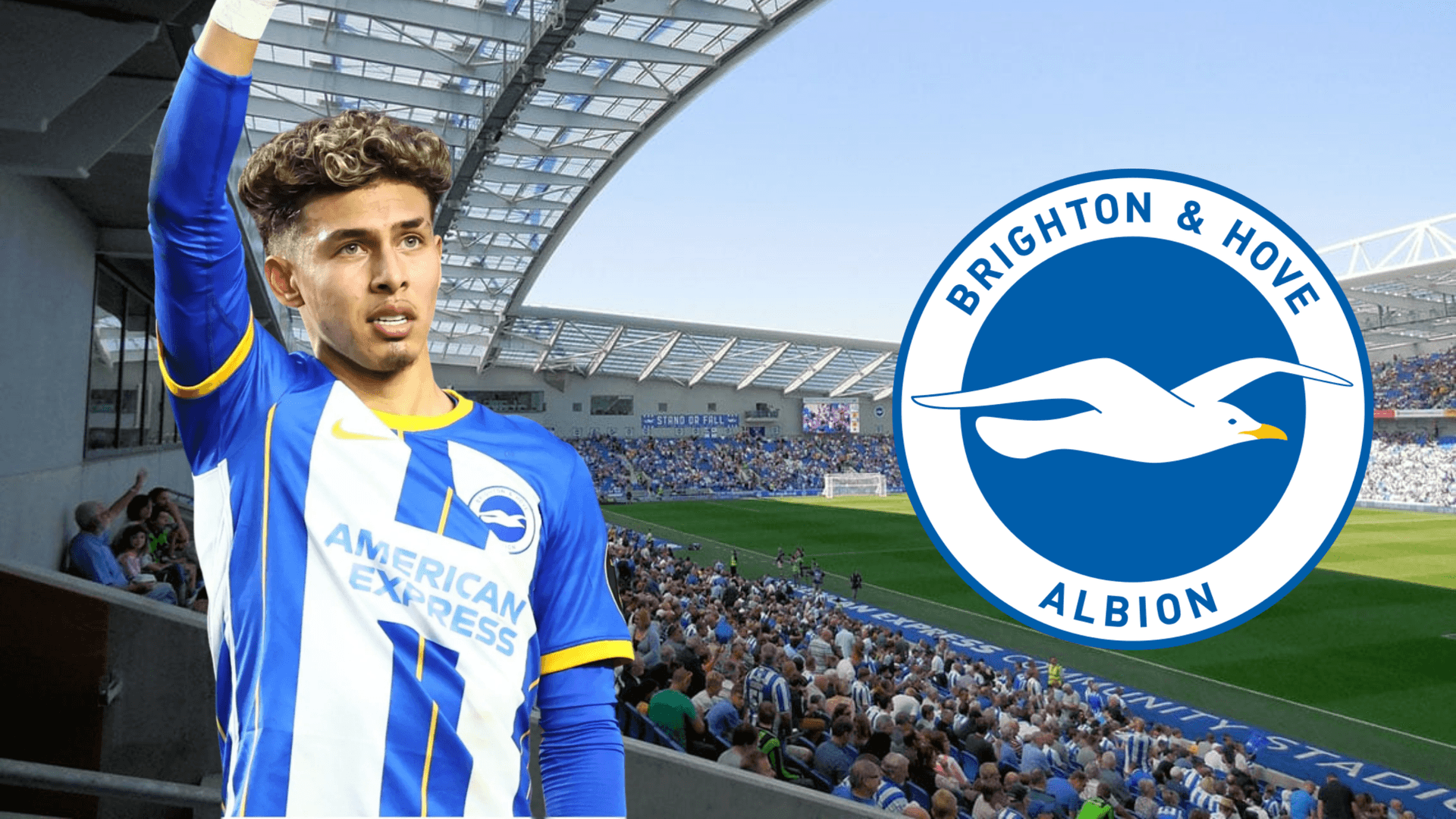 Jeremy Sarmiento (Foto tomada de: Bolts/Brighton)