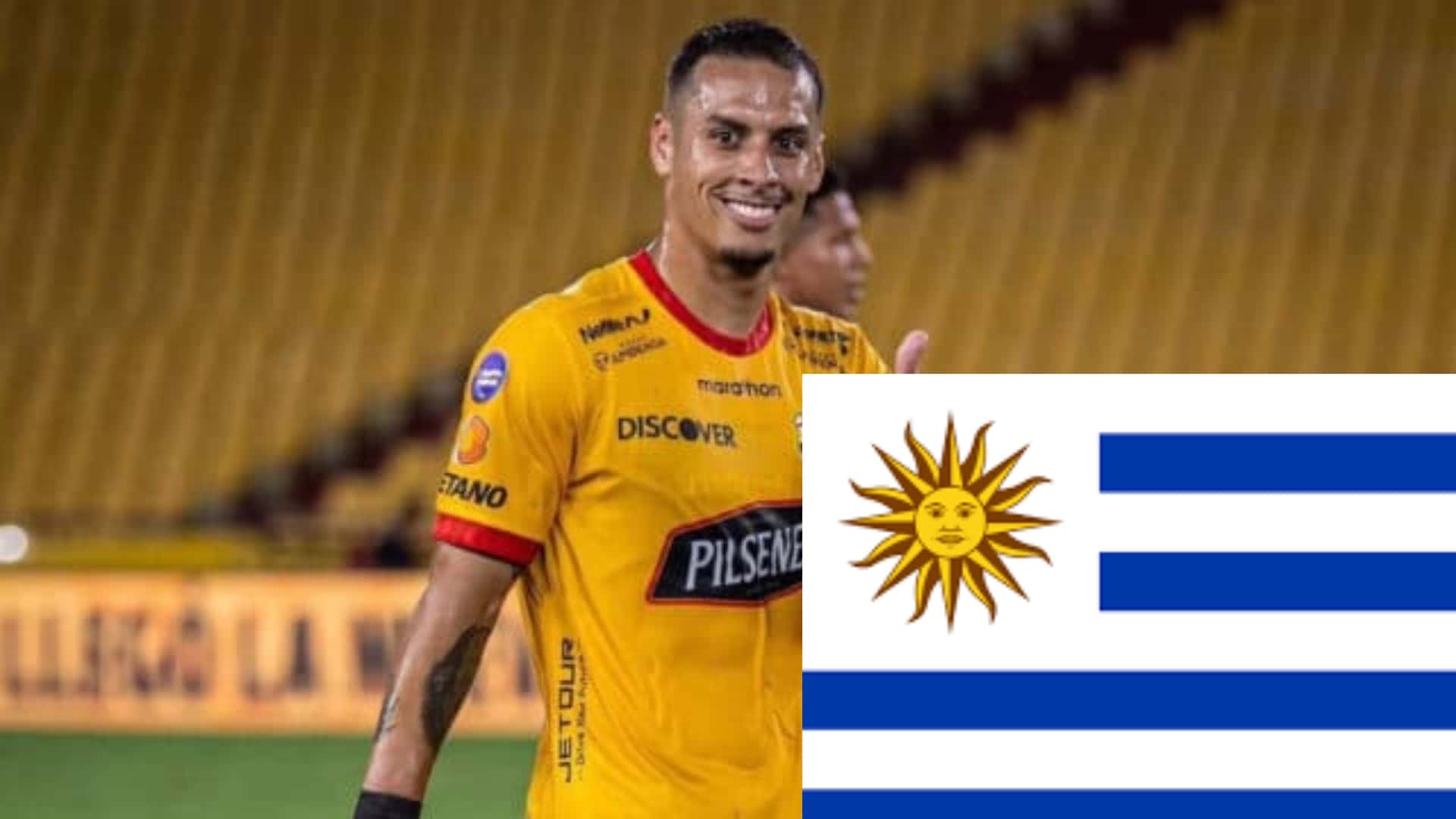 Jesús Trindade jugador de Uruguay